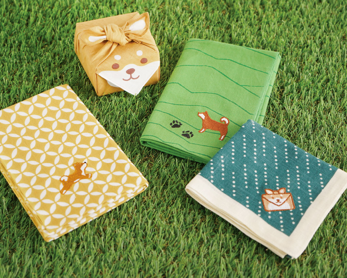 刺繍サービス4月の新作「柴犬シリーズ」