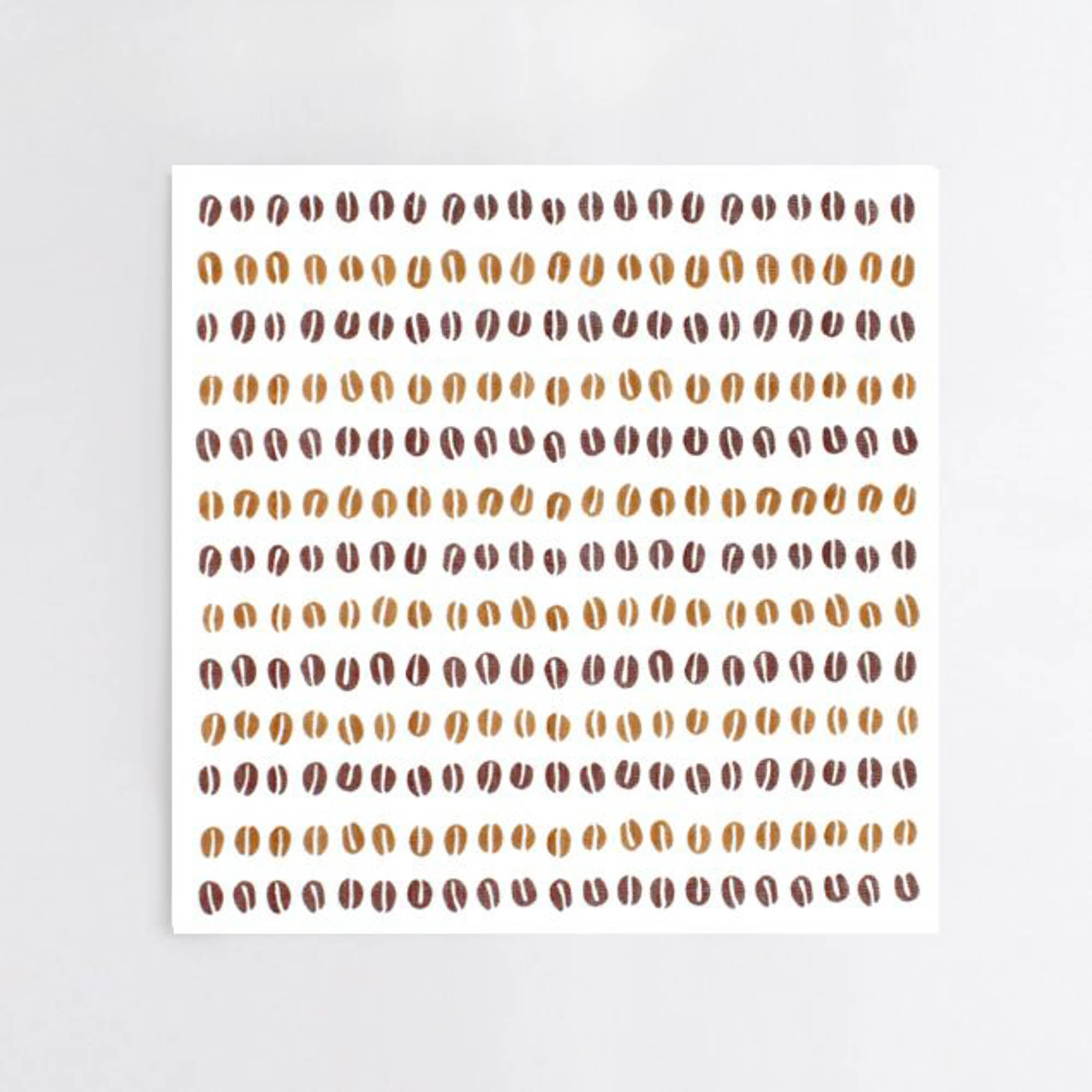 かや生地ふきん コーヒー豆