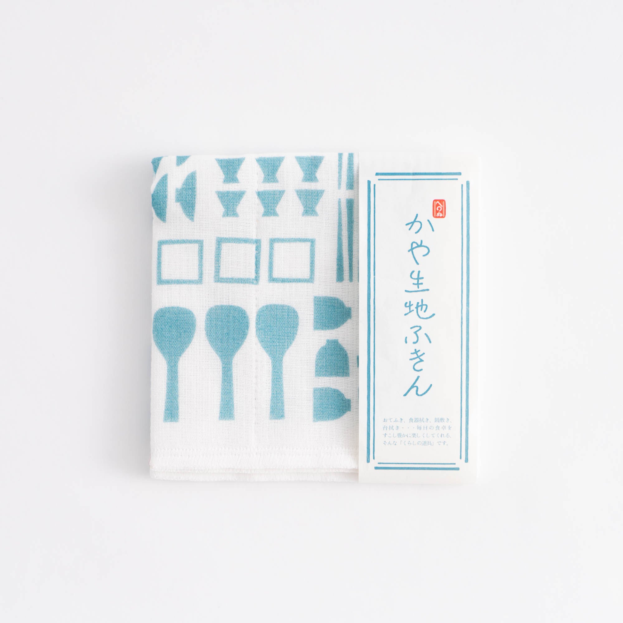 かや生地ふきん 器づくし