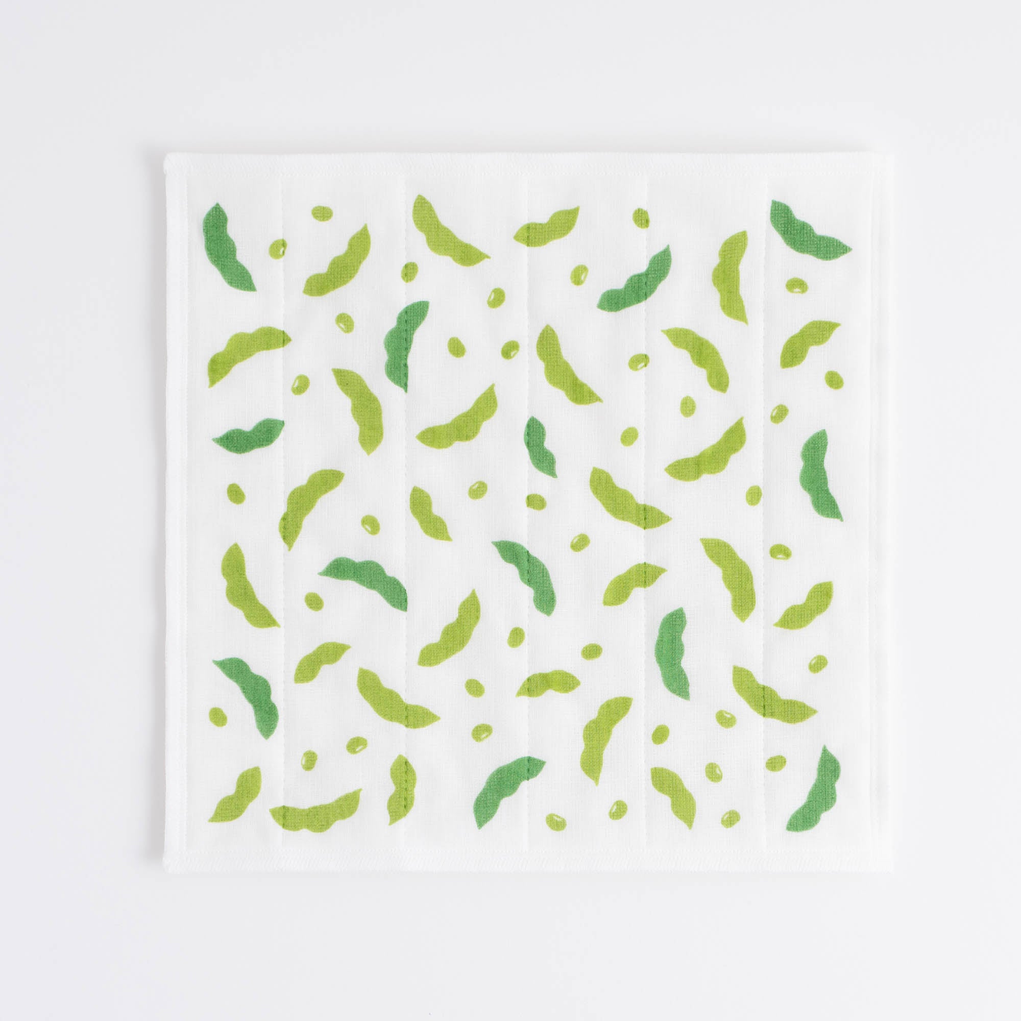 かや生地ふきん 枝豆