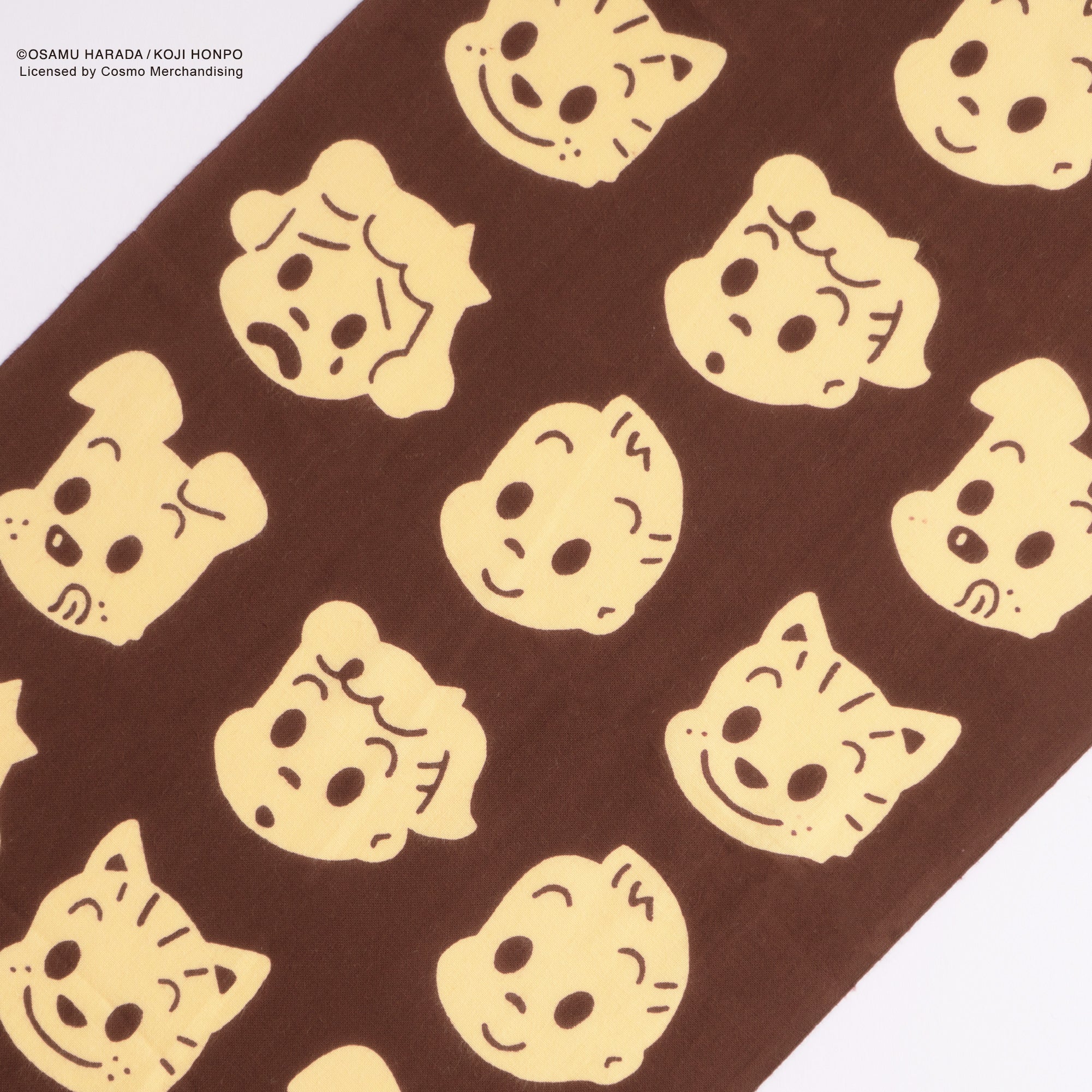 【お一人様3点まで】OSAMU GOODS フェイスならべ 黄色 茶