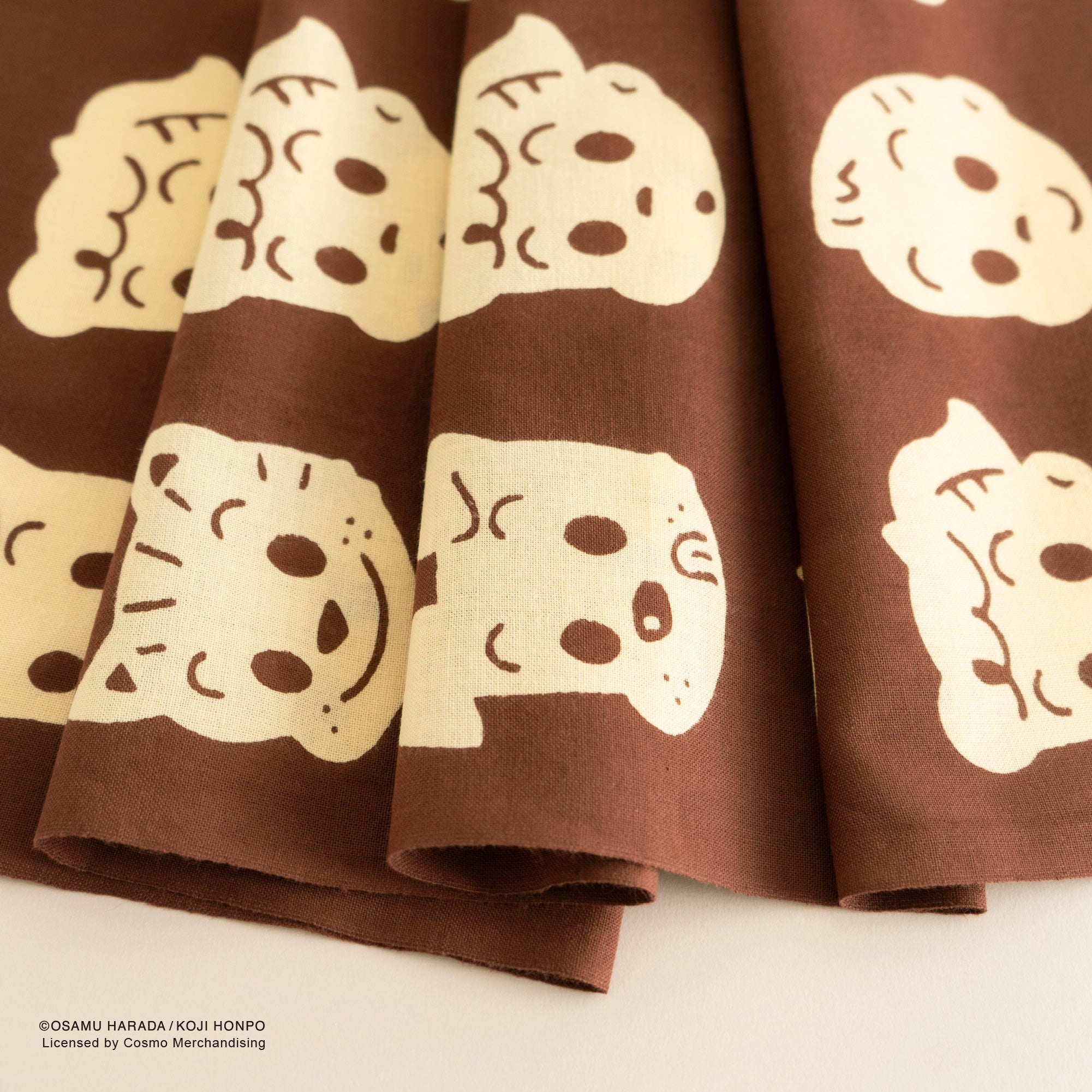 【お一人様3点まで】OSAMU GOODS フェイスならべ 黄色 茶