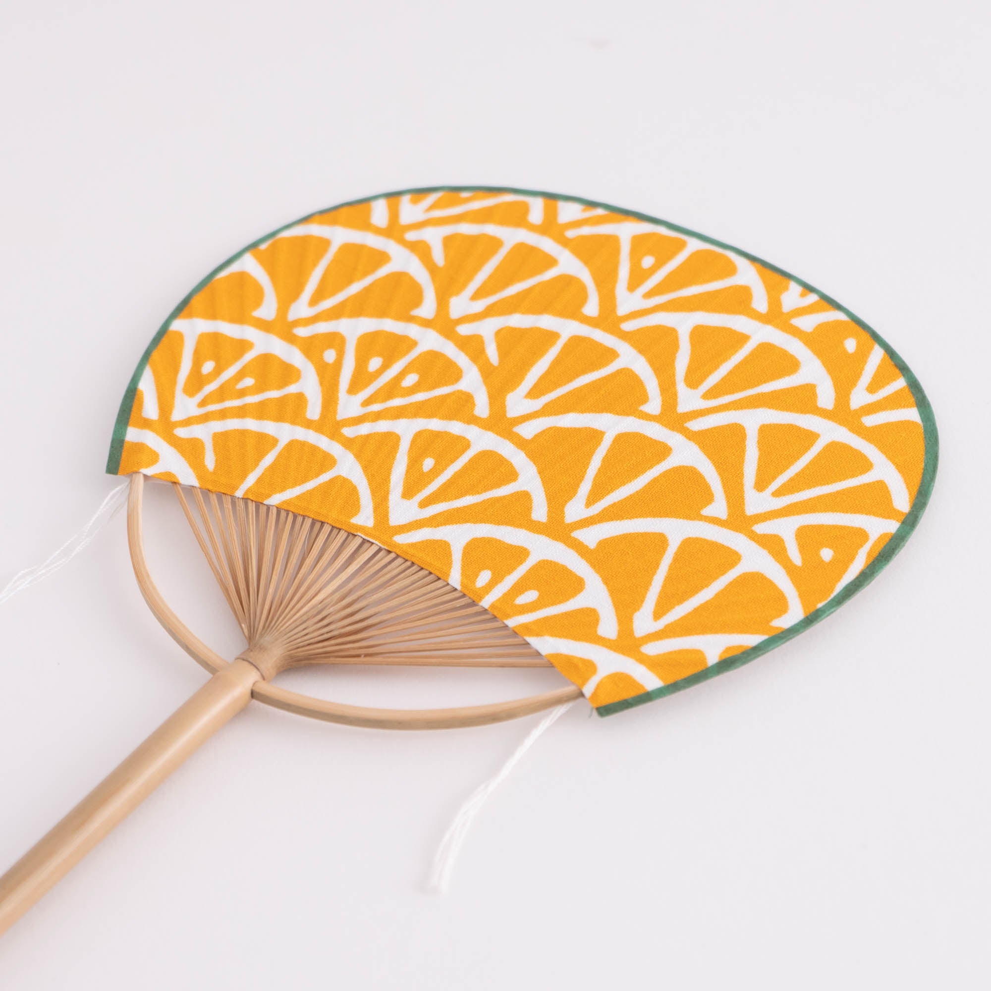 豆団扇 柑橘がさね