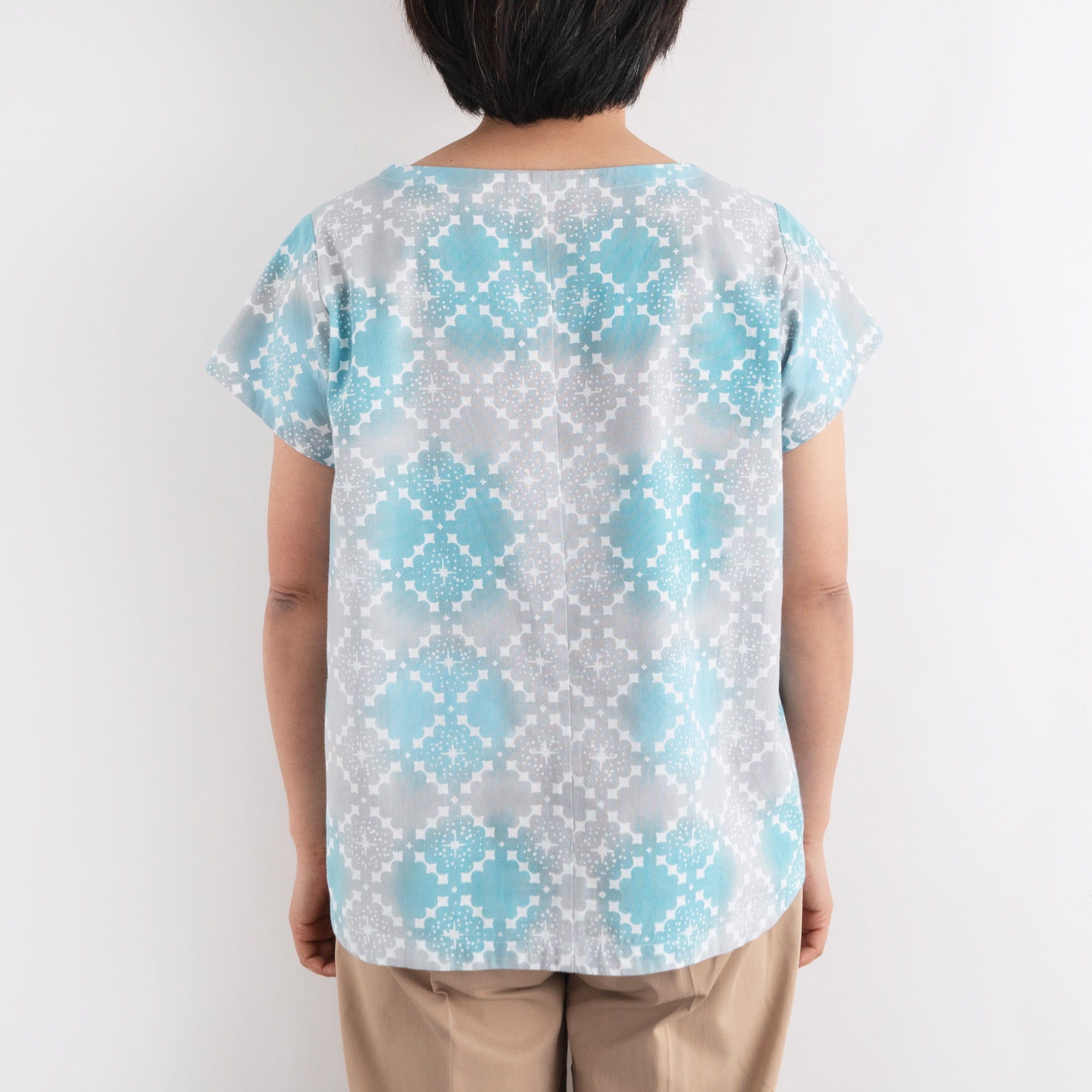 かむり 星格子 ぼかし