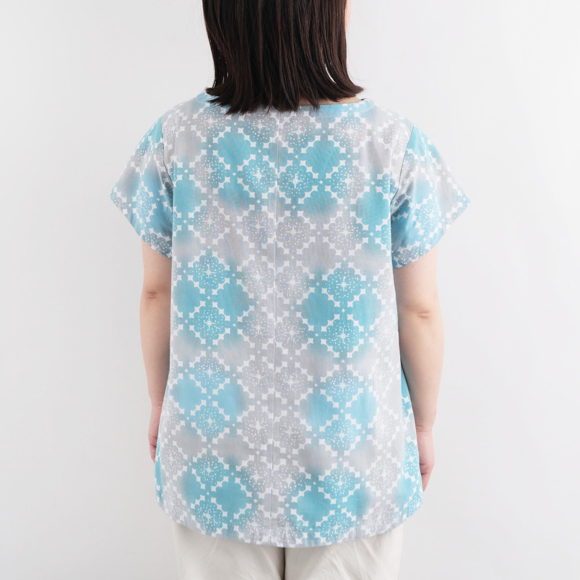 かむり 星格子 ぼかし