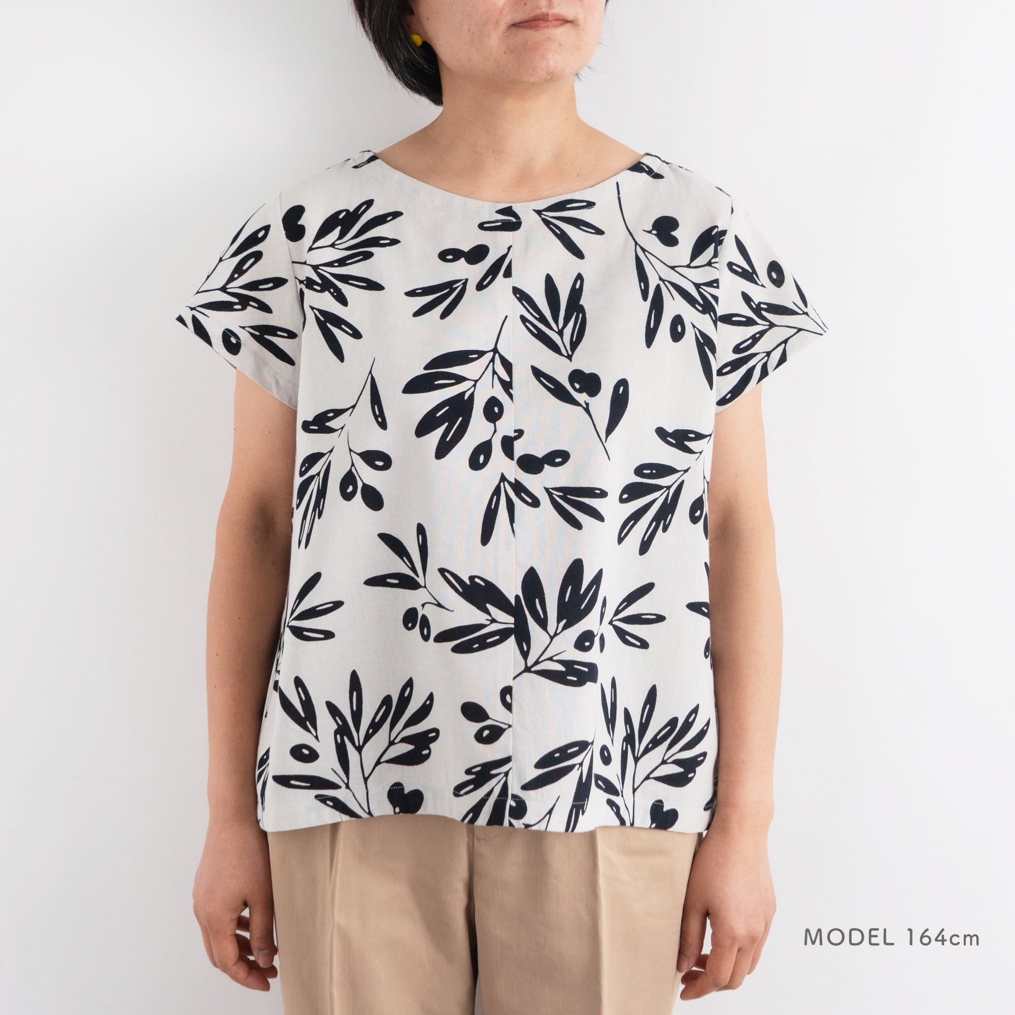 かむり 枝オリーブ 黒