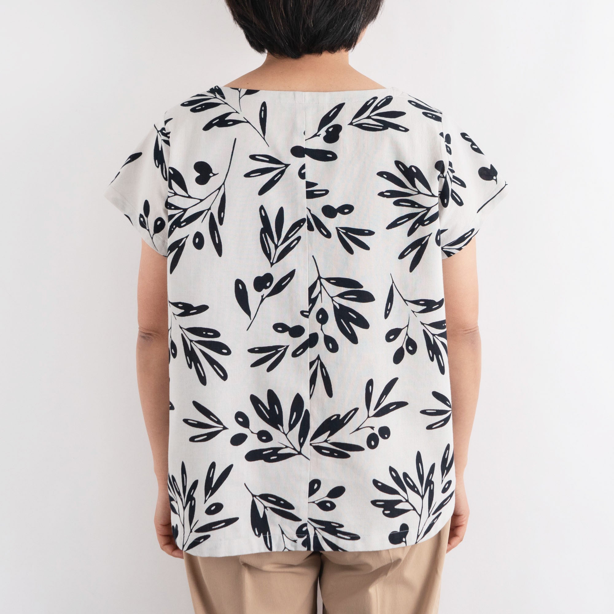 かむり 枝オリーブ 黒