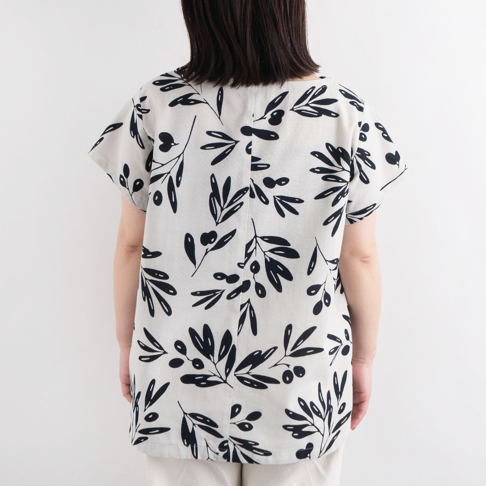 かむり 枝オリーブ 黒