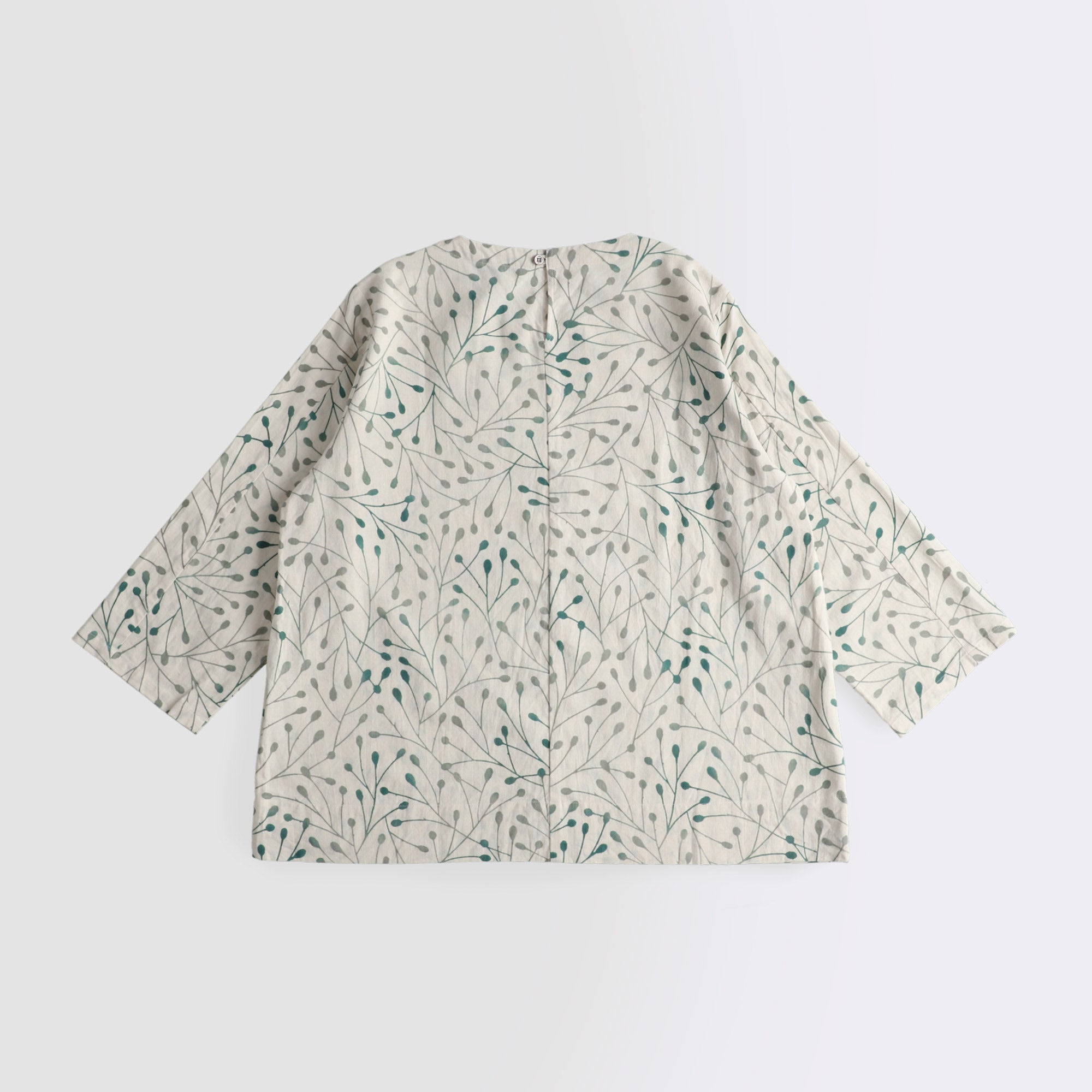 長袖かむり 吾亦紅 グレージュ