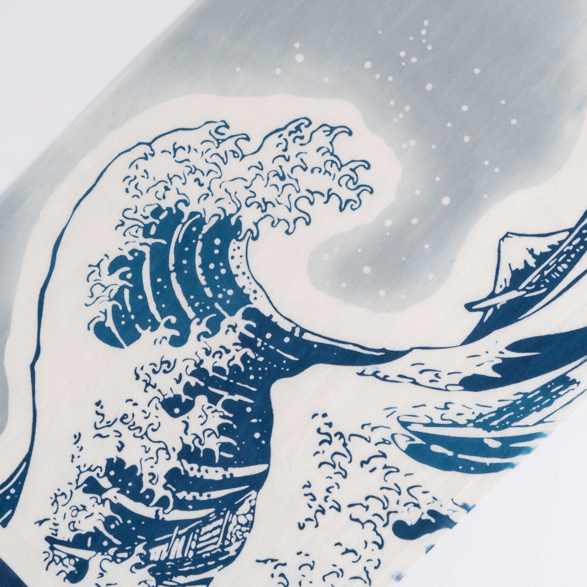 浮世絵文様 冨嶽三十六景 神奈川沖浪裏