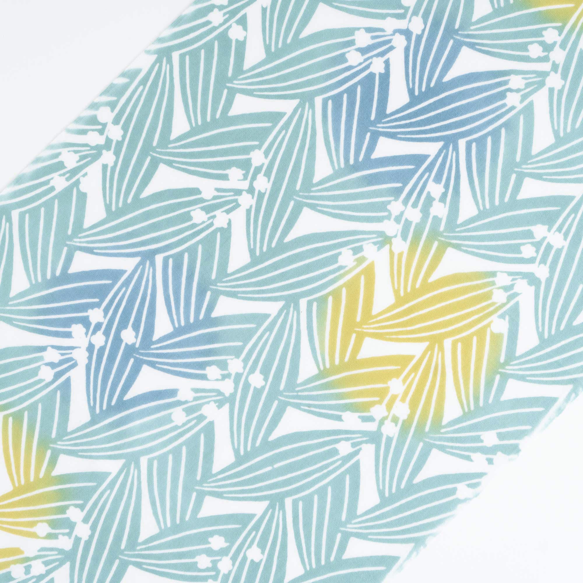 晒シャツ・かむりてぬぐい 雫すずらん 青ぼかし