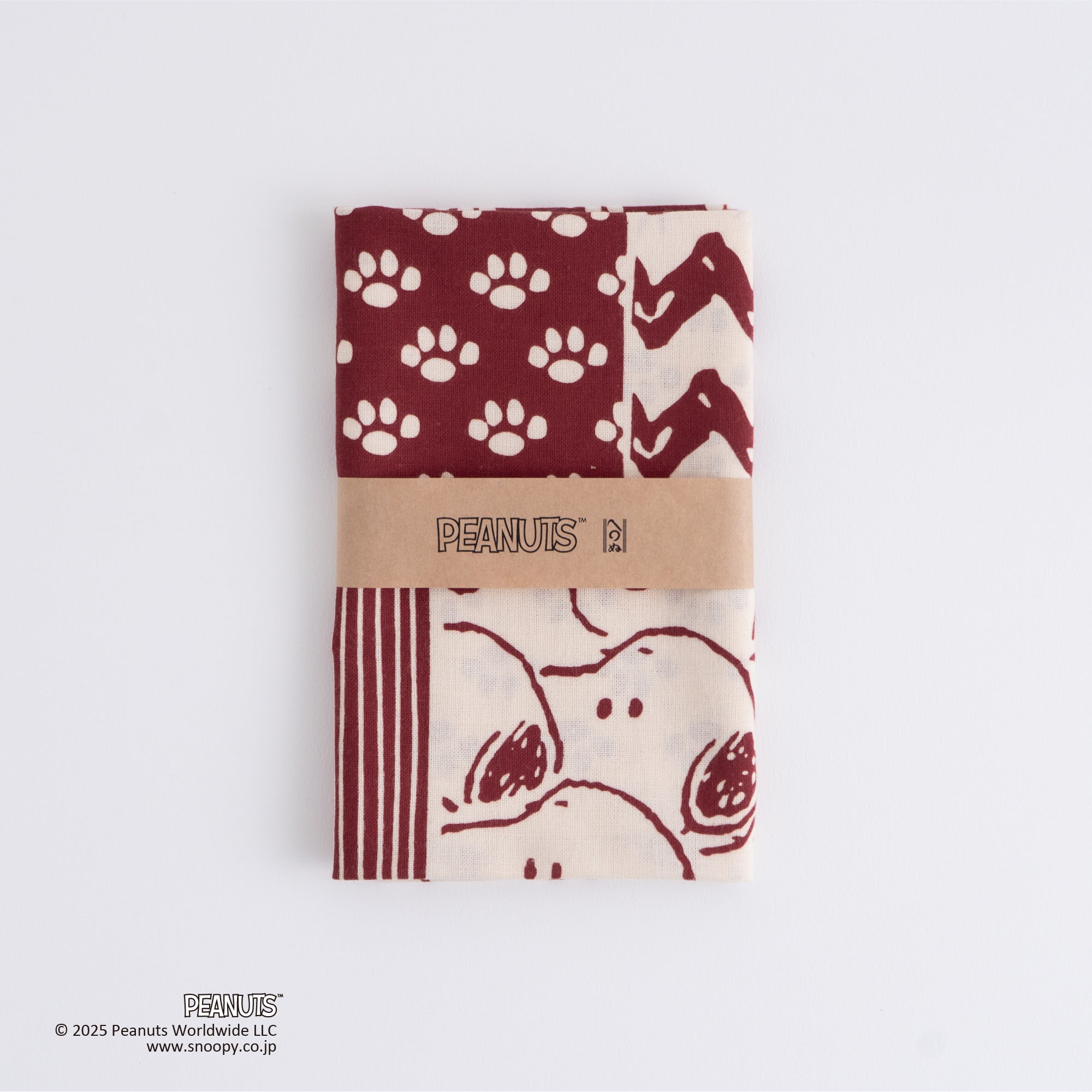 スヌーピー切継小紋