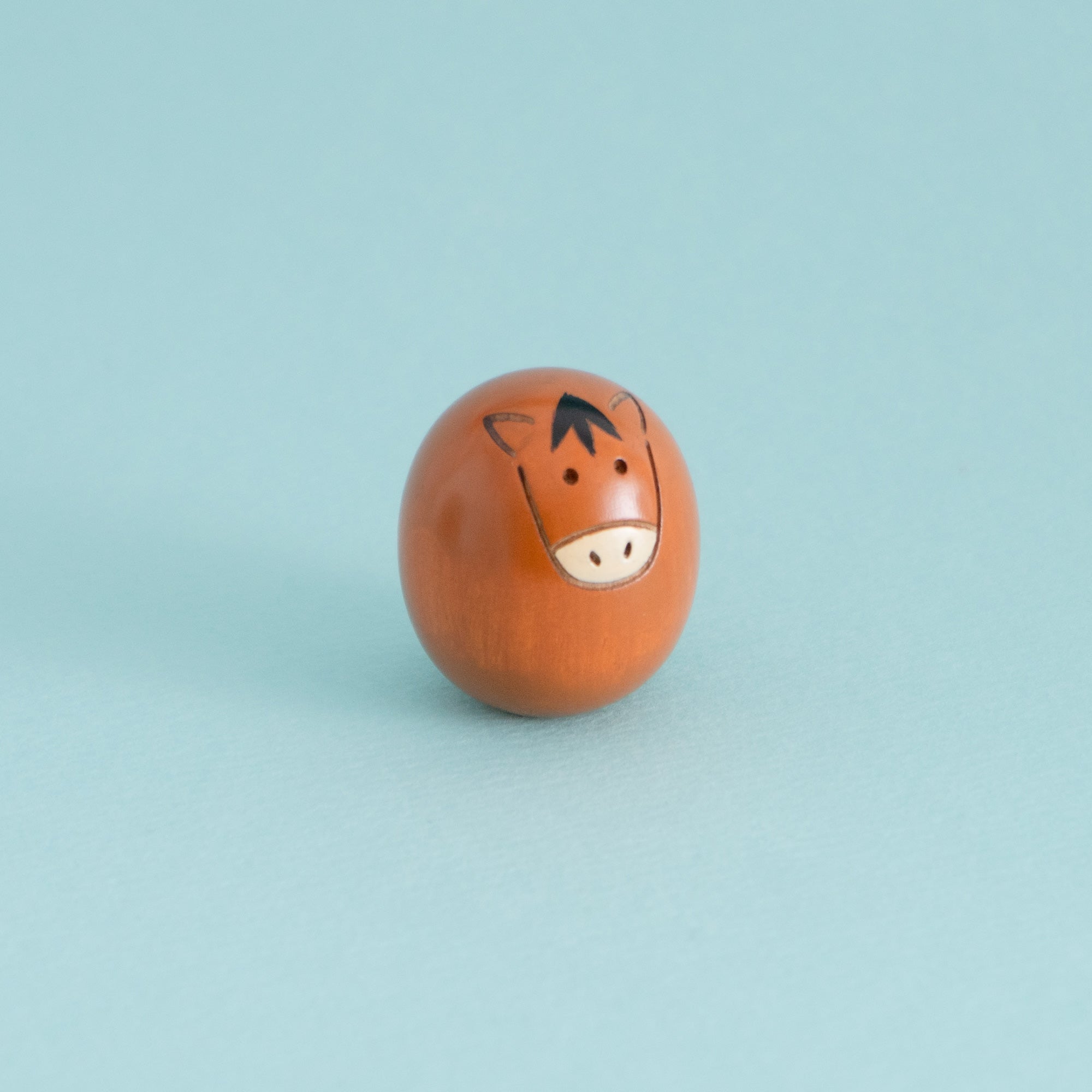 豆干支こけし 子うま