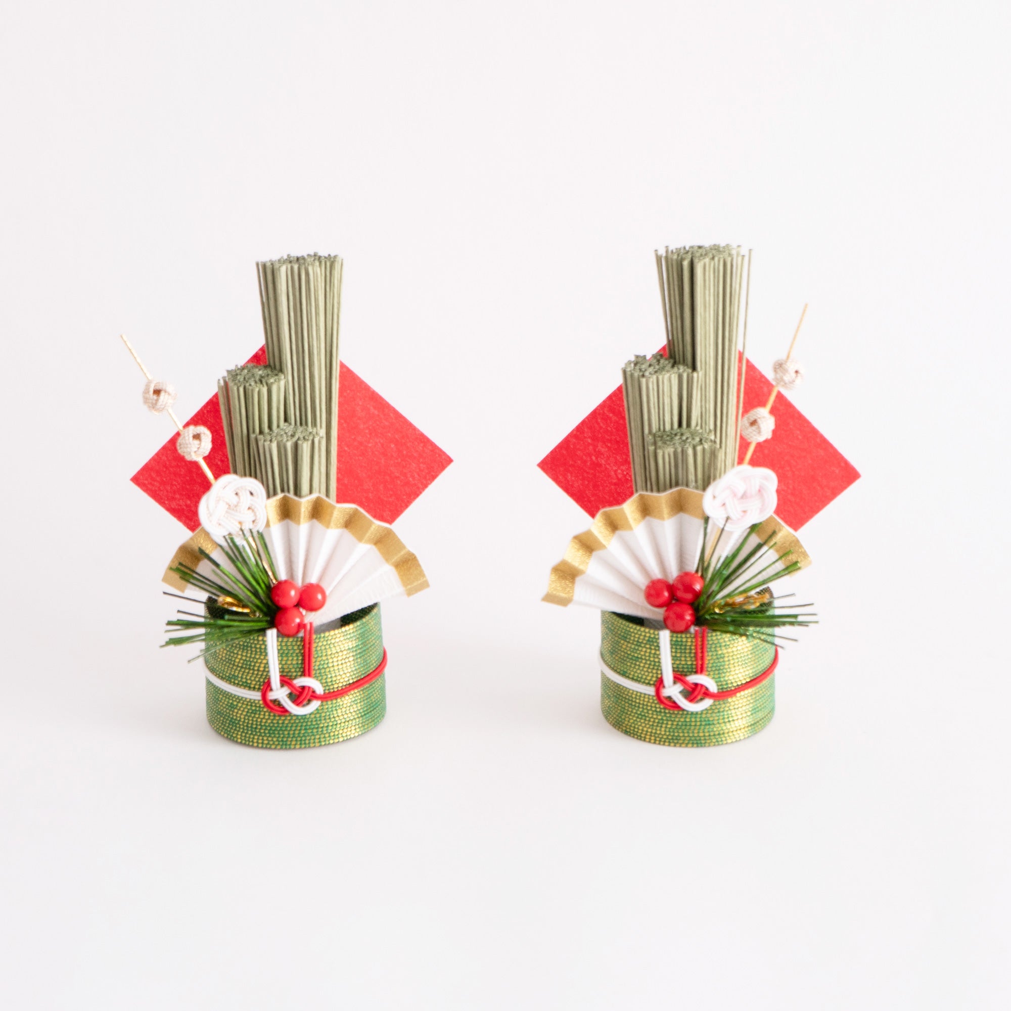 紙わら門松飾り のぼり梅