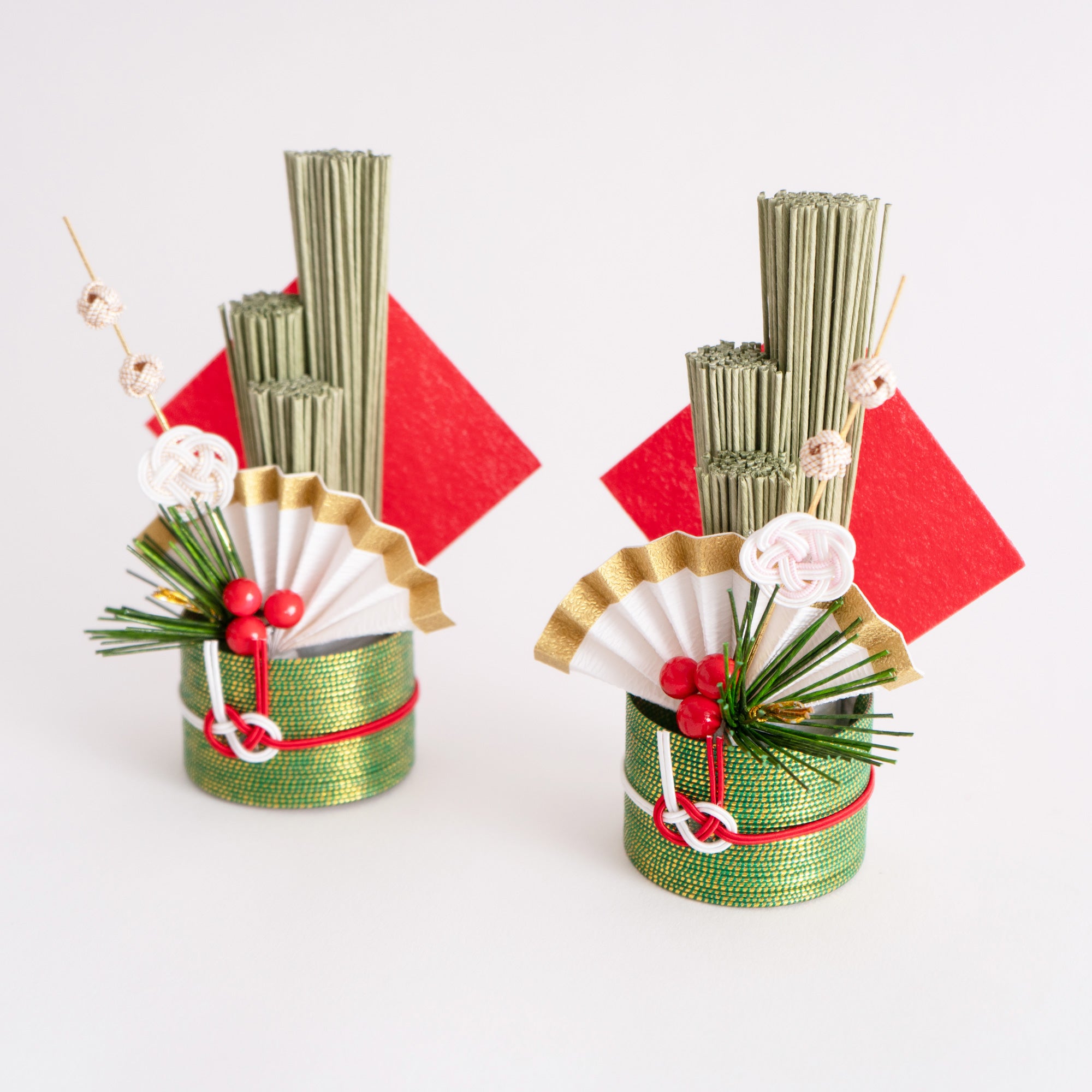 紙わら門松飾り のぼり梅