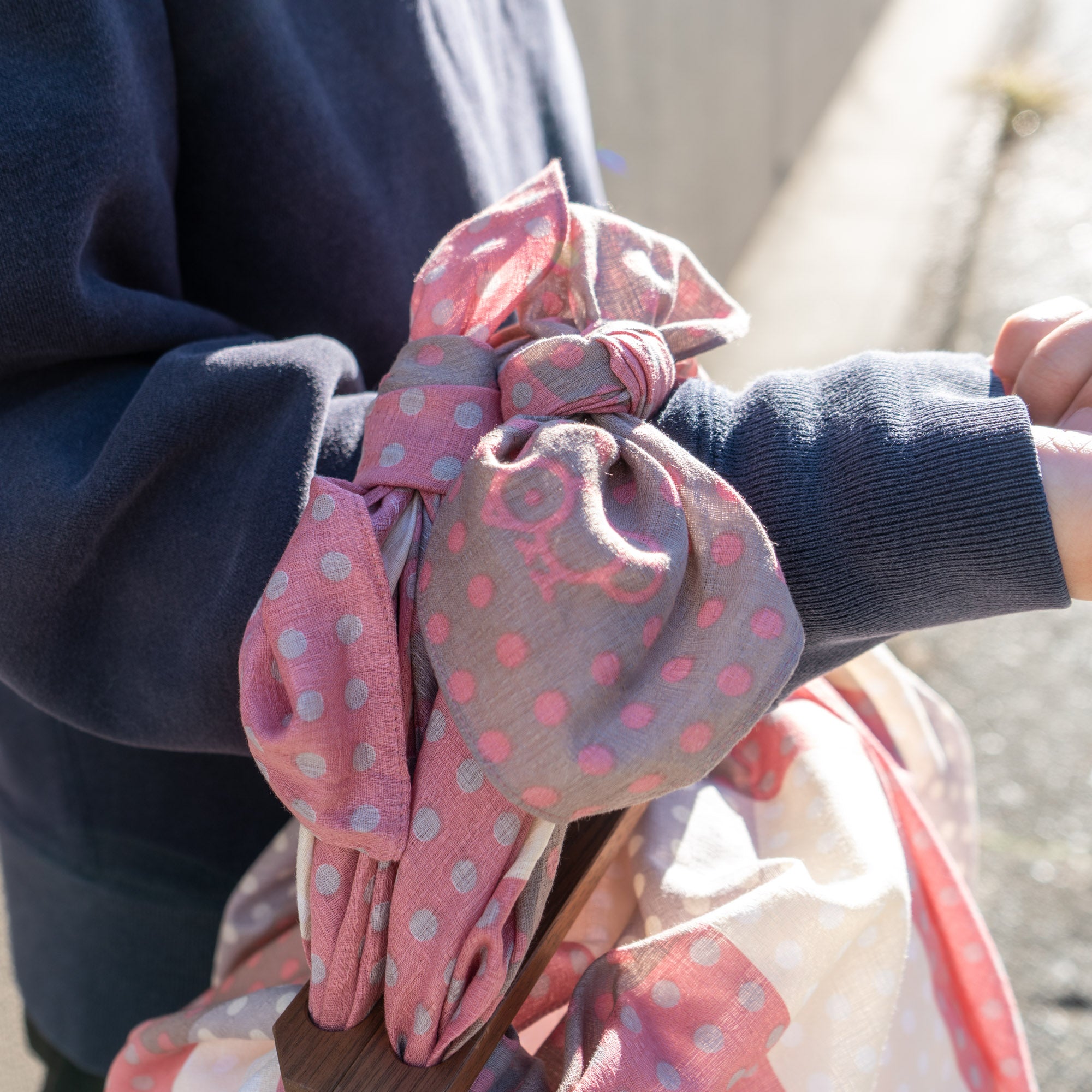 ミッフィーのふわり綿風呂敷 かくれんぼミッフィー