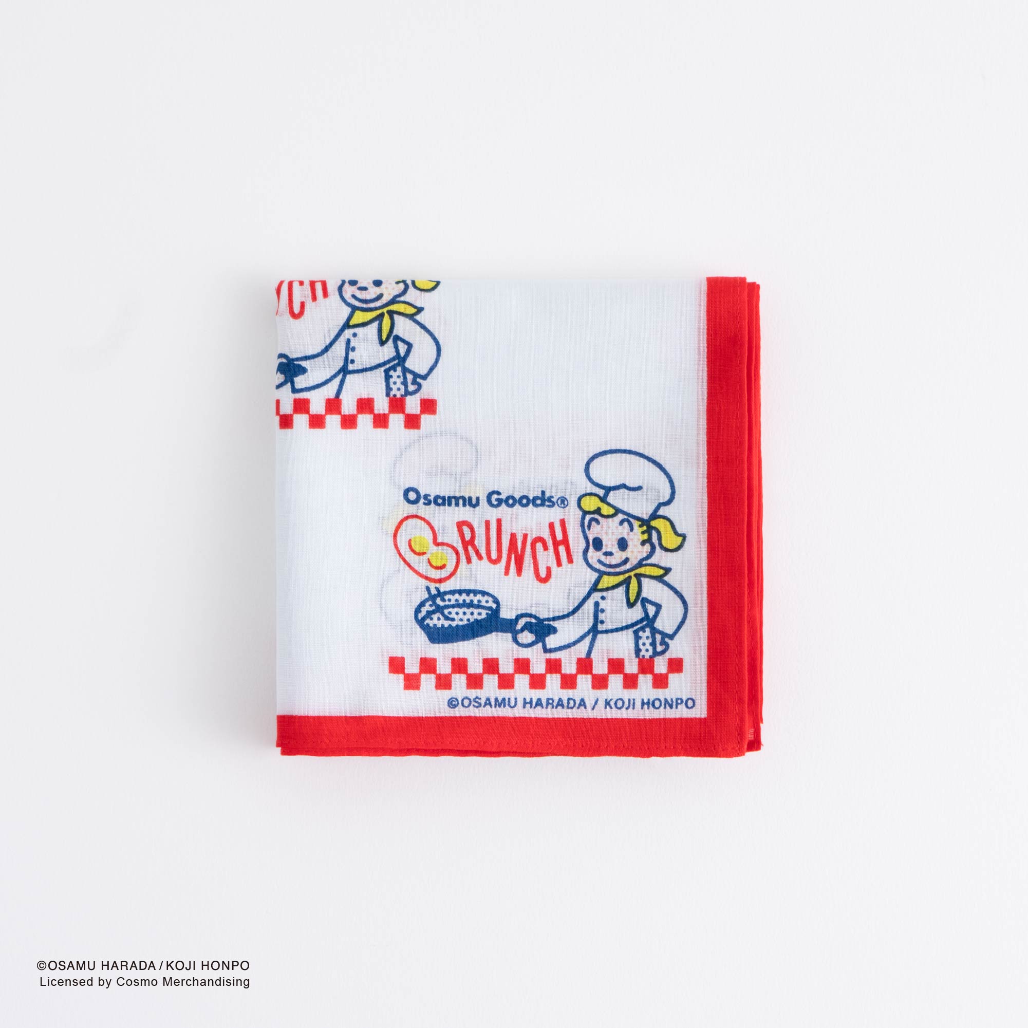 お一人様3点まで】OSAMU GOODS バンダナ51cm ブランチ