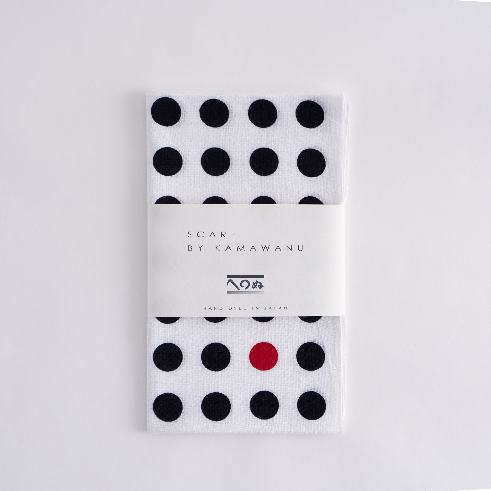 SCARF Dots White