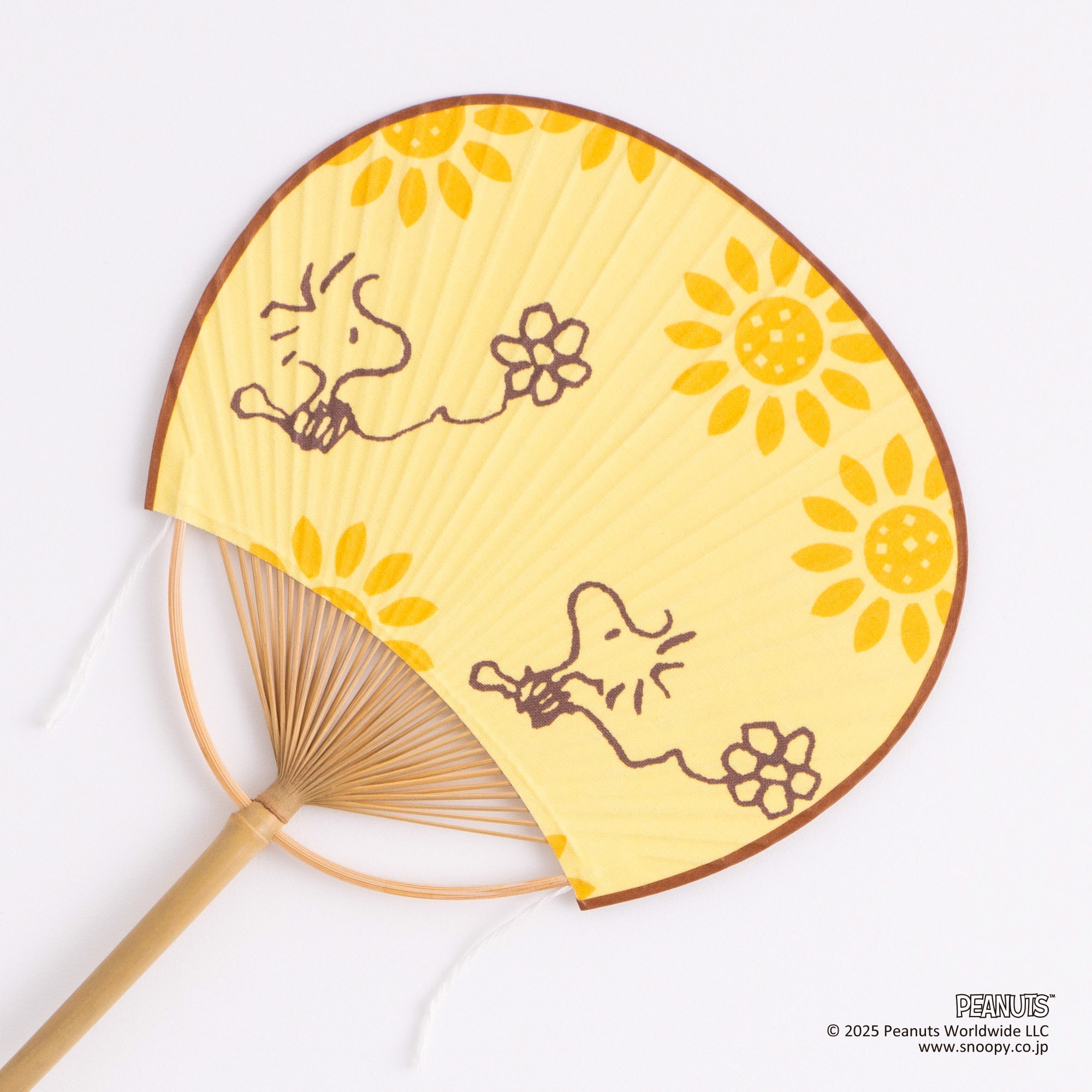 豆団扇 ひまわり畑のウッドストック