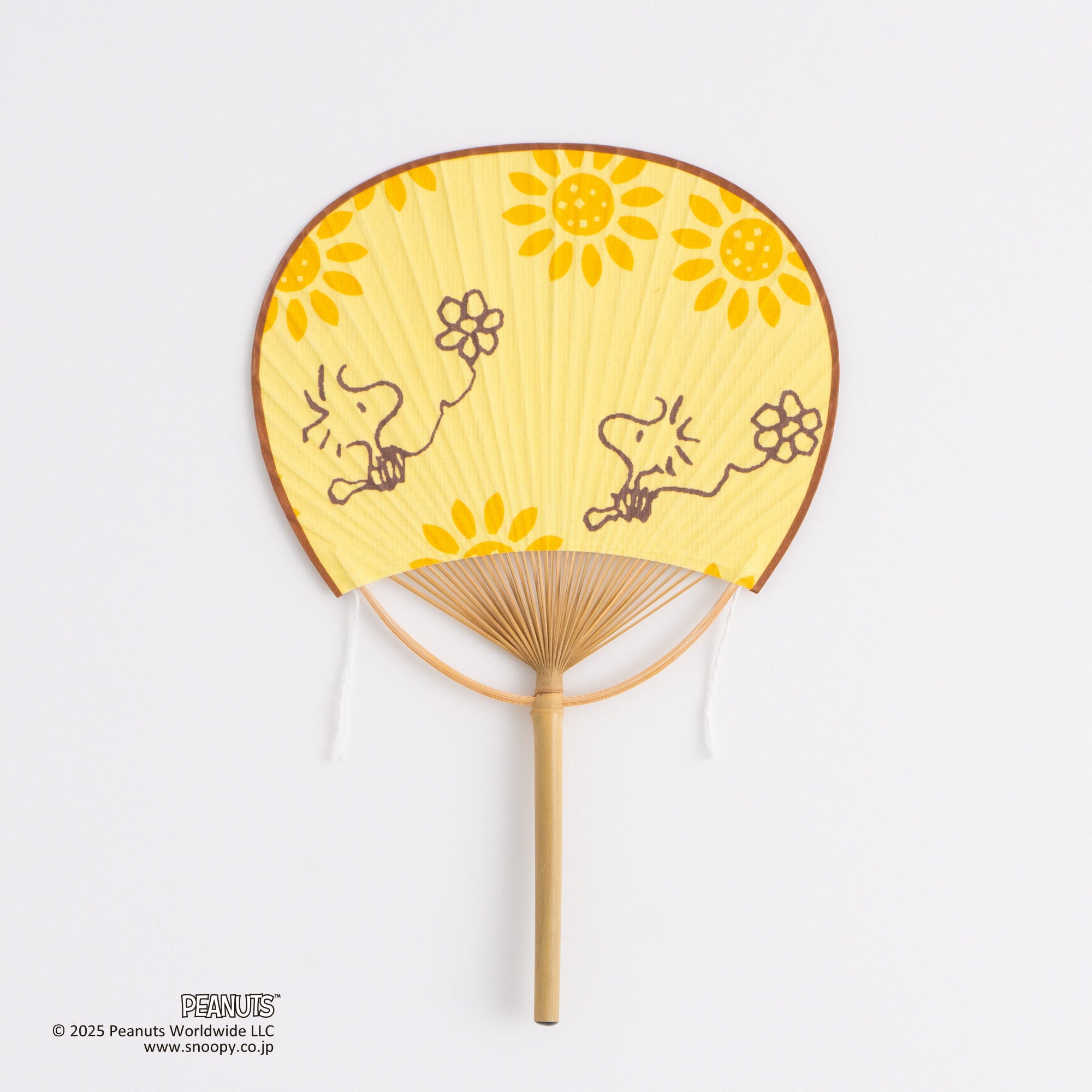 豆団扇 ひまわり畑のウッドストック