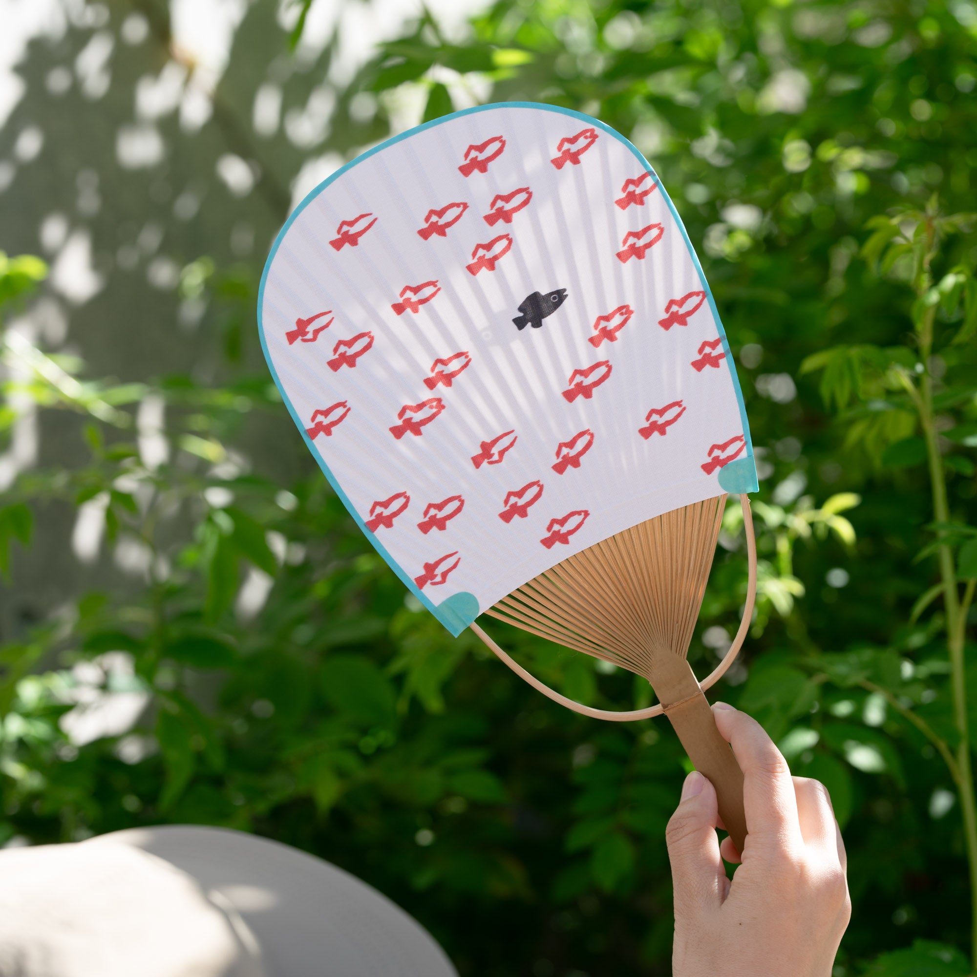 レオ・レオニ 小判型団扇 スイミー