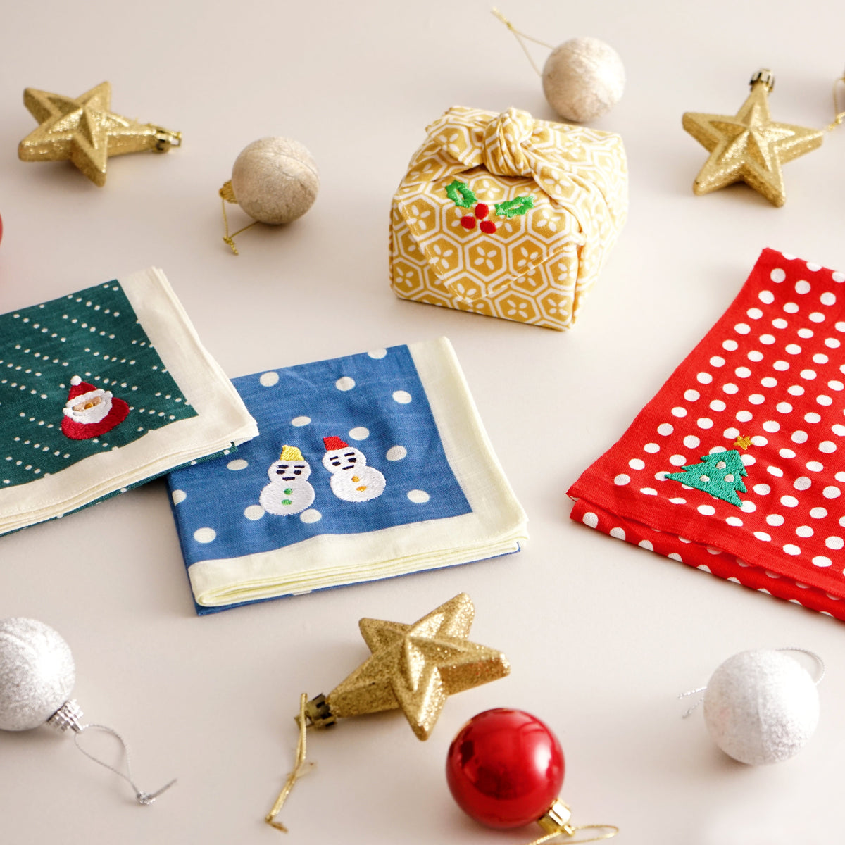刺繍サービス11月の新作「クリスマスモチーフ」