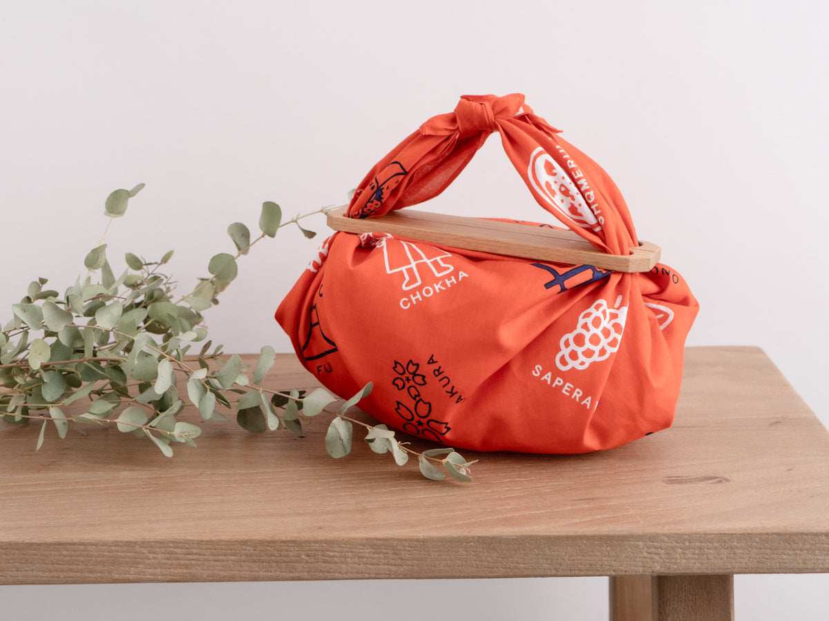 NEWS】ジョージア & かまわぬ のコラボ風呂敷発売