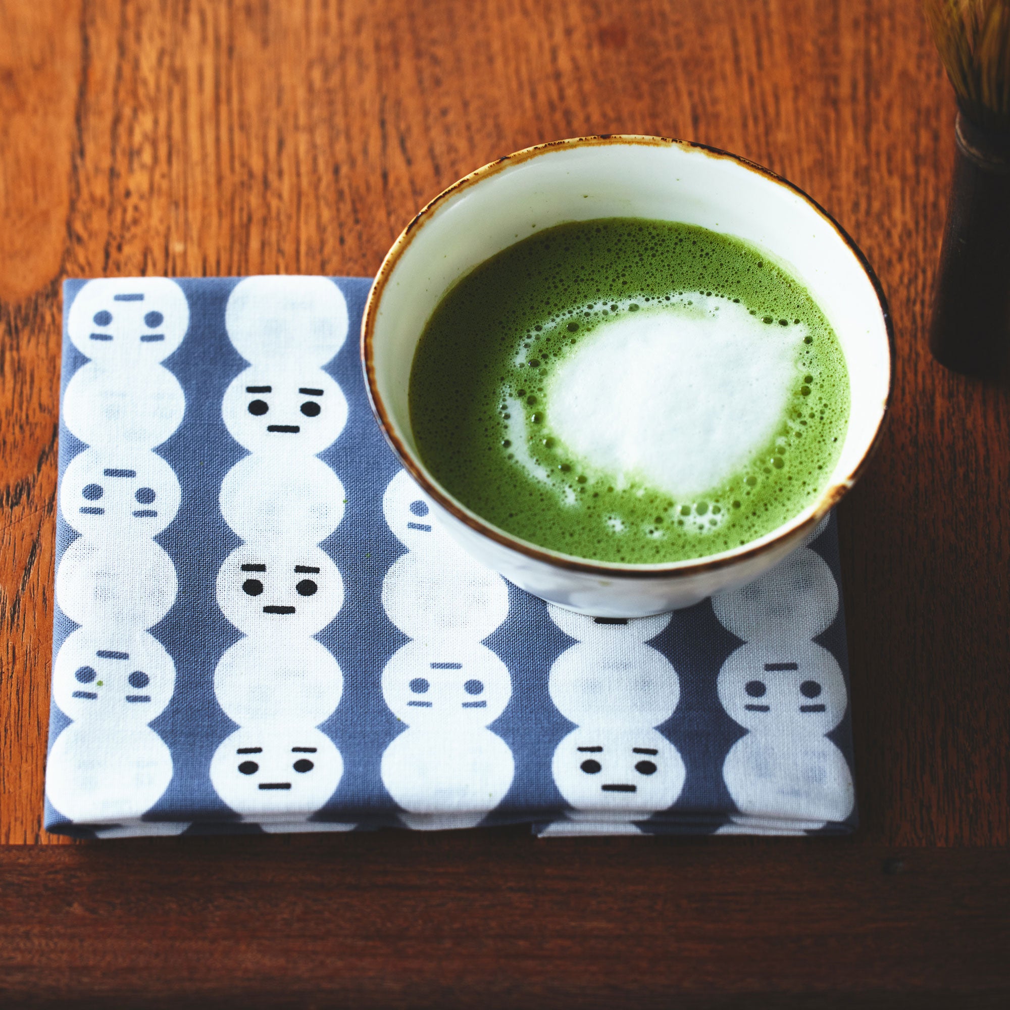 雪だるま グレー