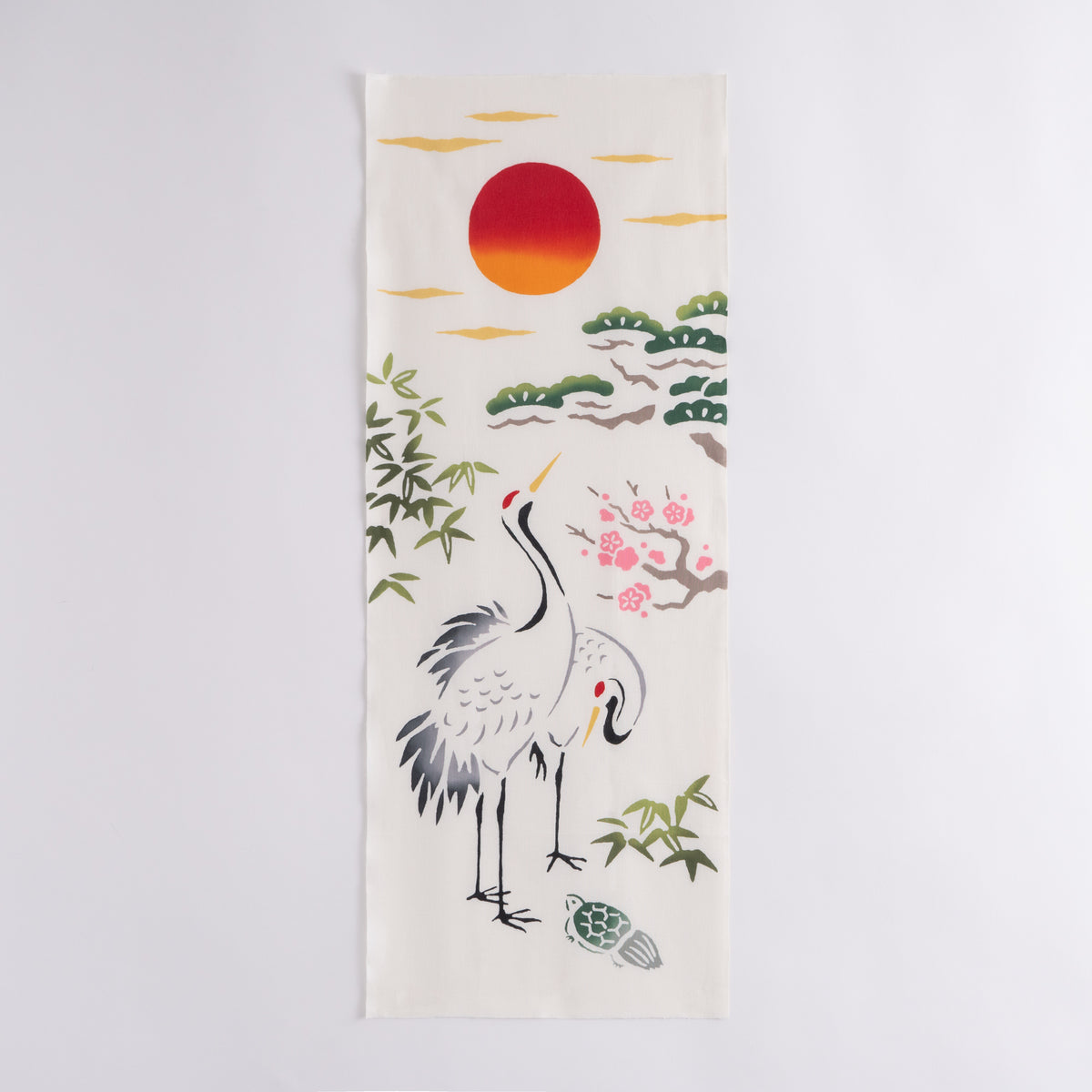 松竹梅鶴亀　特別　限定販売　洋間　和室用　買い得品 楽天市場】掛け軸 掛軸 慶事飾り 慶祝画 鶴亀 松竹梅鶴亀 しょうちく