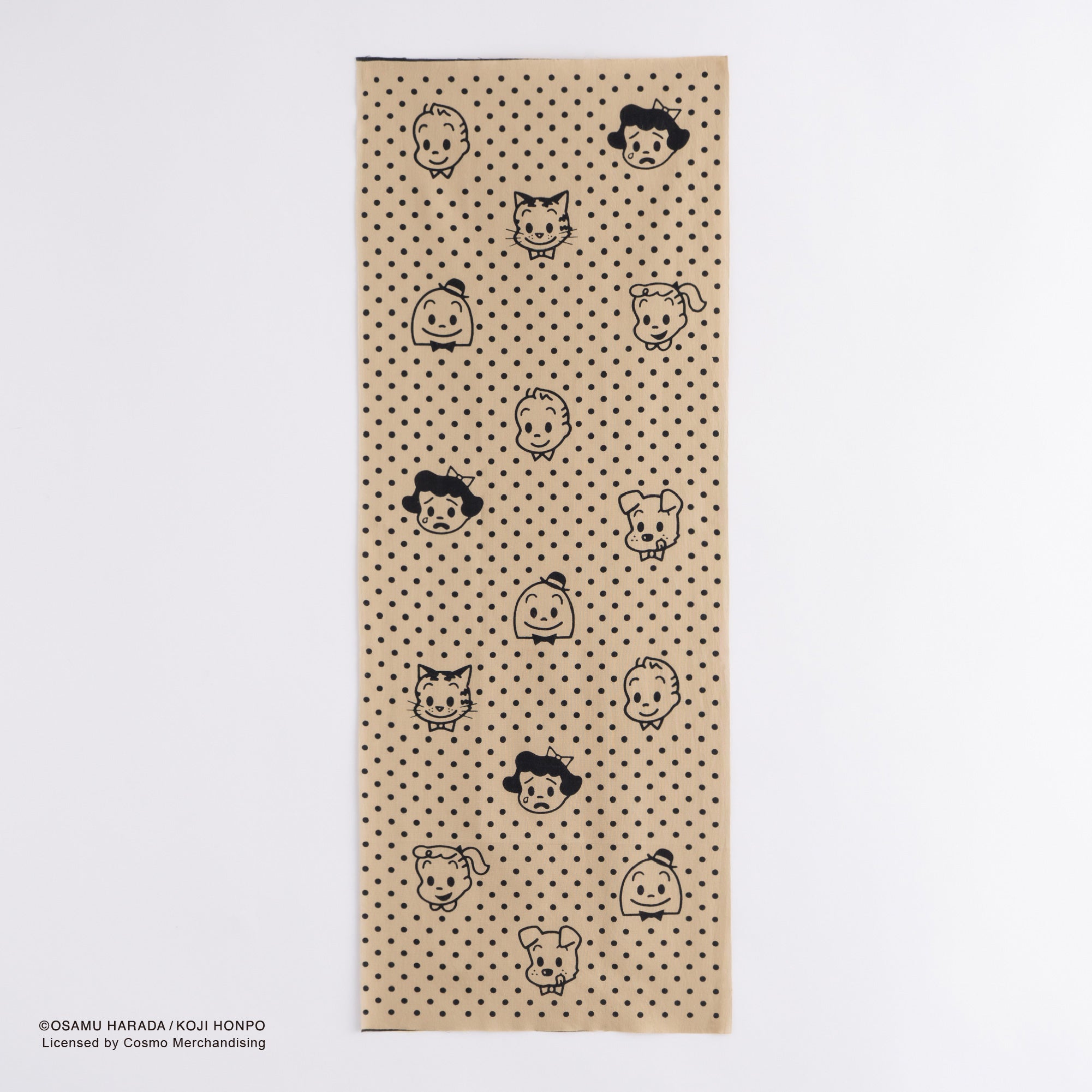【お一人様3点まで】OSAMU GOODS 豆絞り 茶 黒