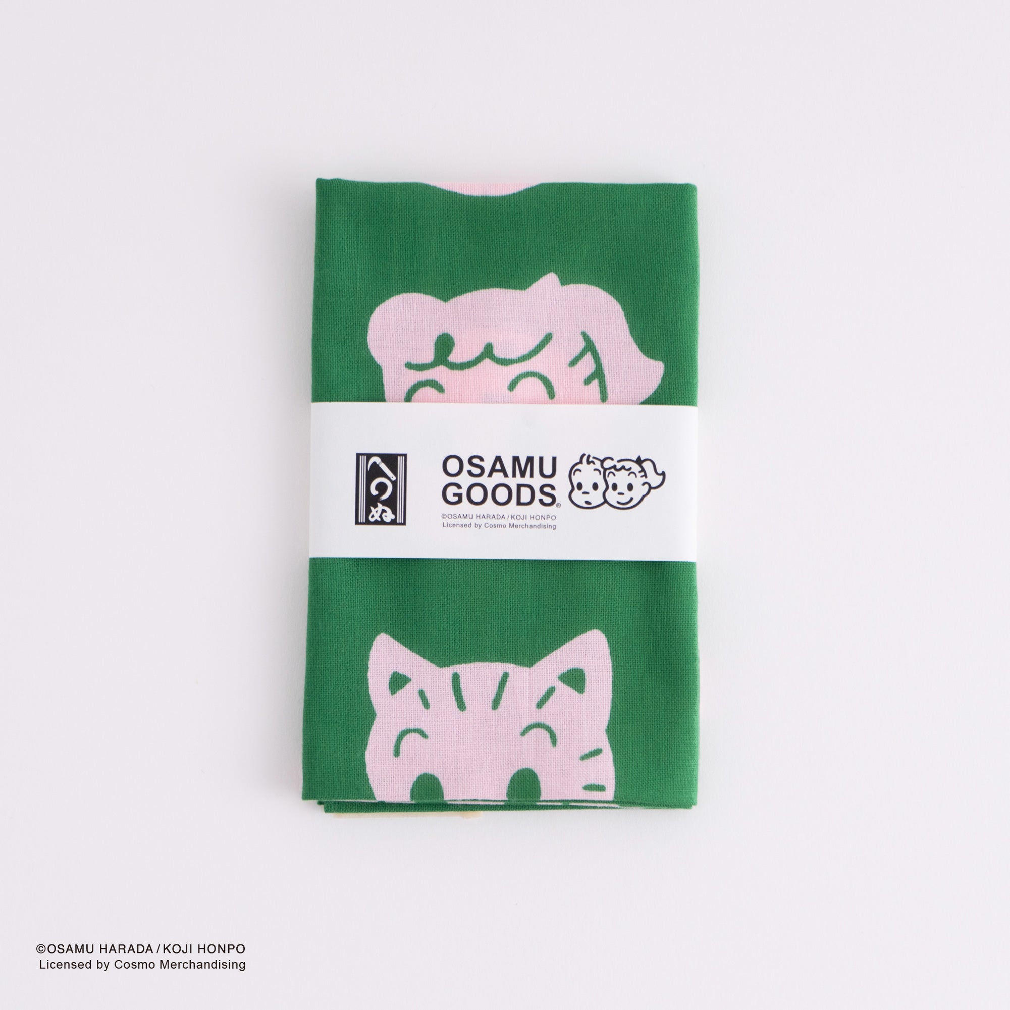 【お一人様3点まで】OSAMU GOODS フェイスならべ ピンク 緑