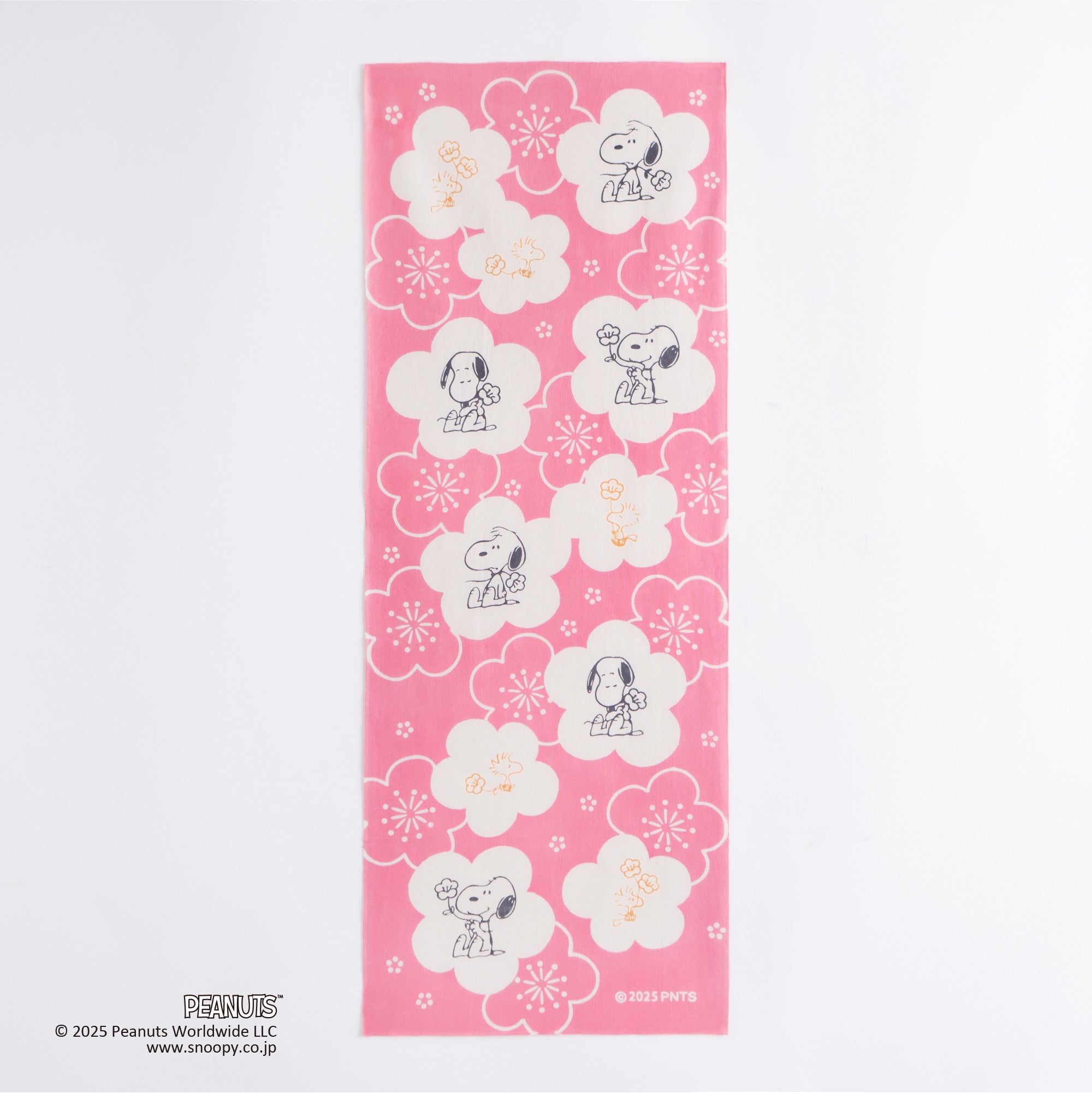 梅文様スヌーピー