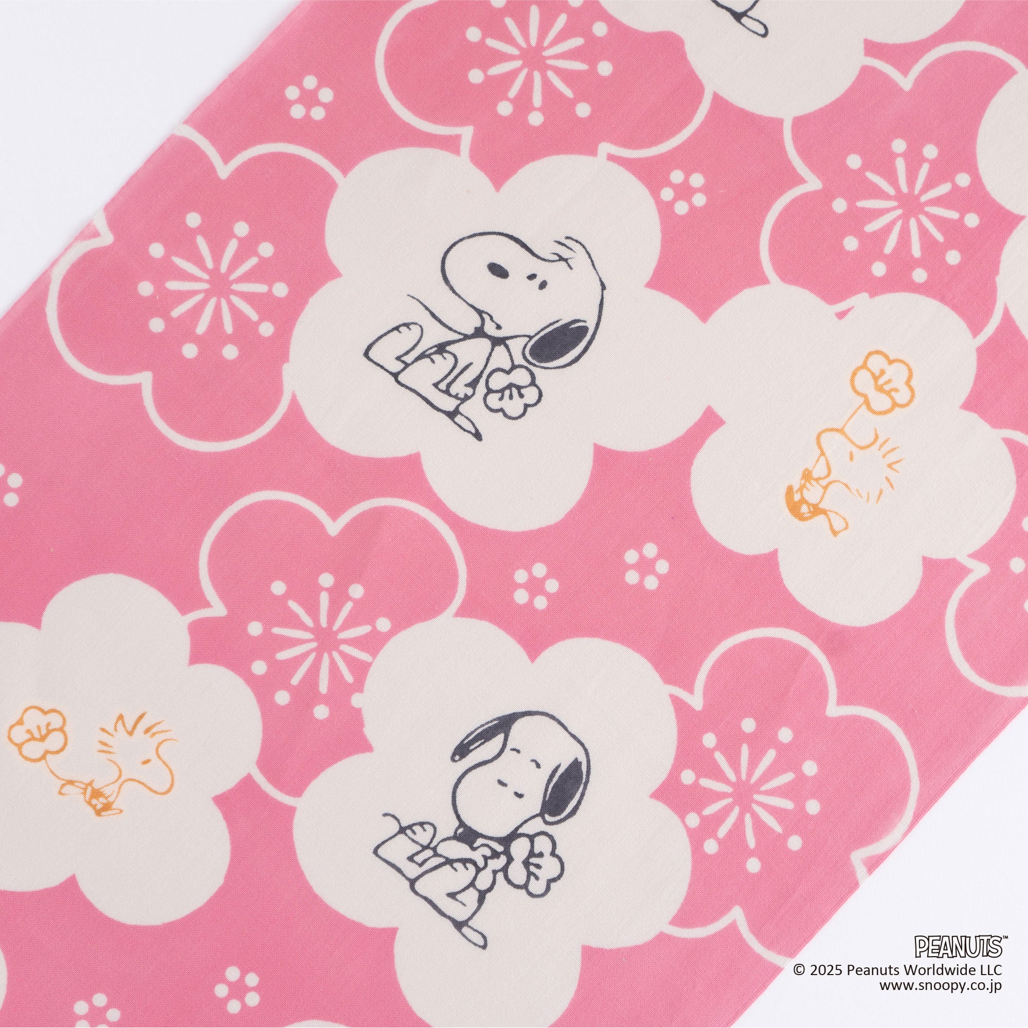 梅文様スヌーピー