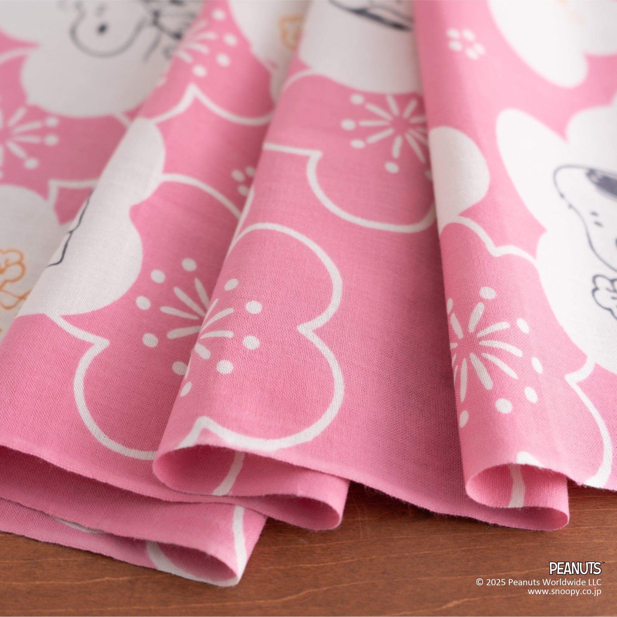 梅文様スヌーピー