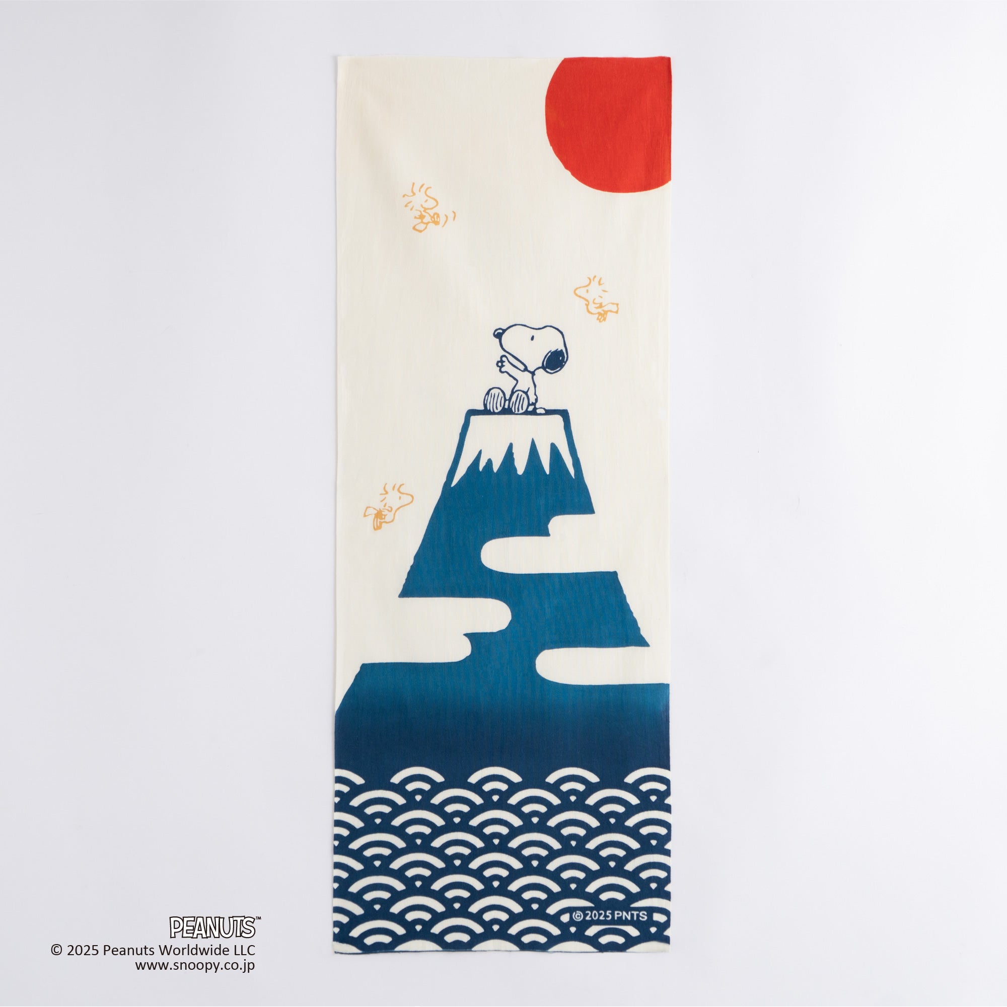 富士山とスヌーピー