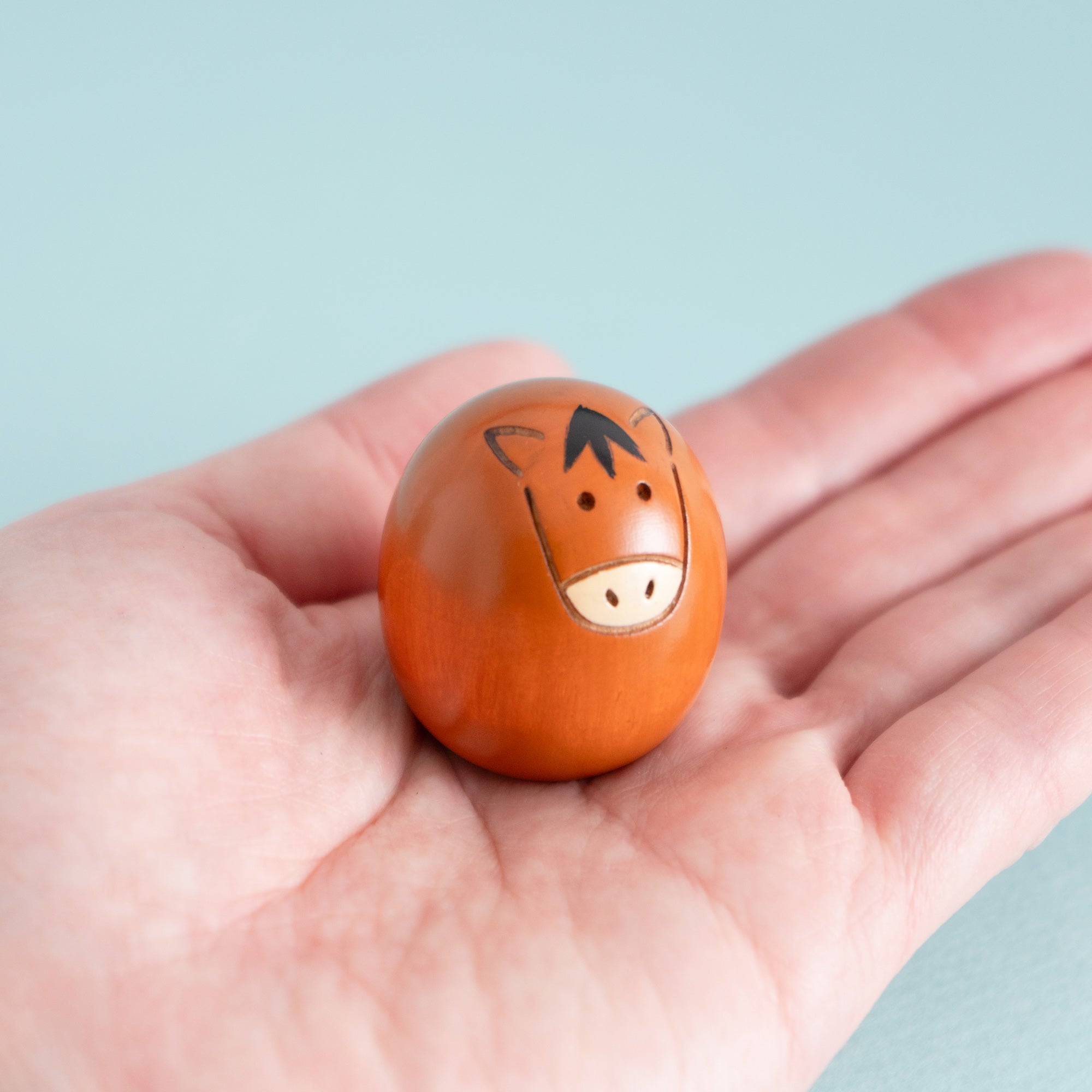 豆干支こけし 子うま