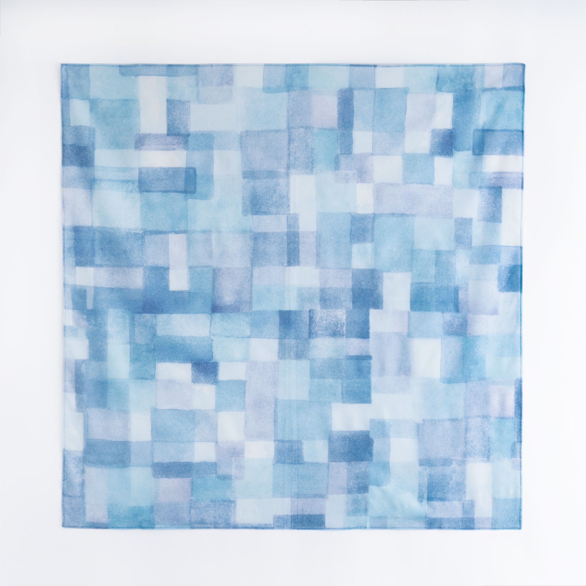 かまわぬの風呂敷 100 水彩 しかく