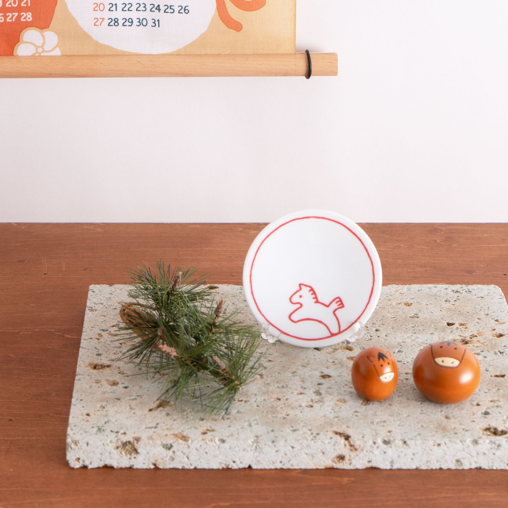 豆干支こけし 子うま