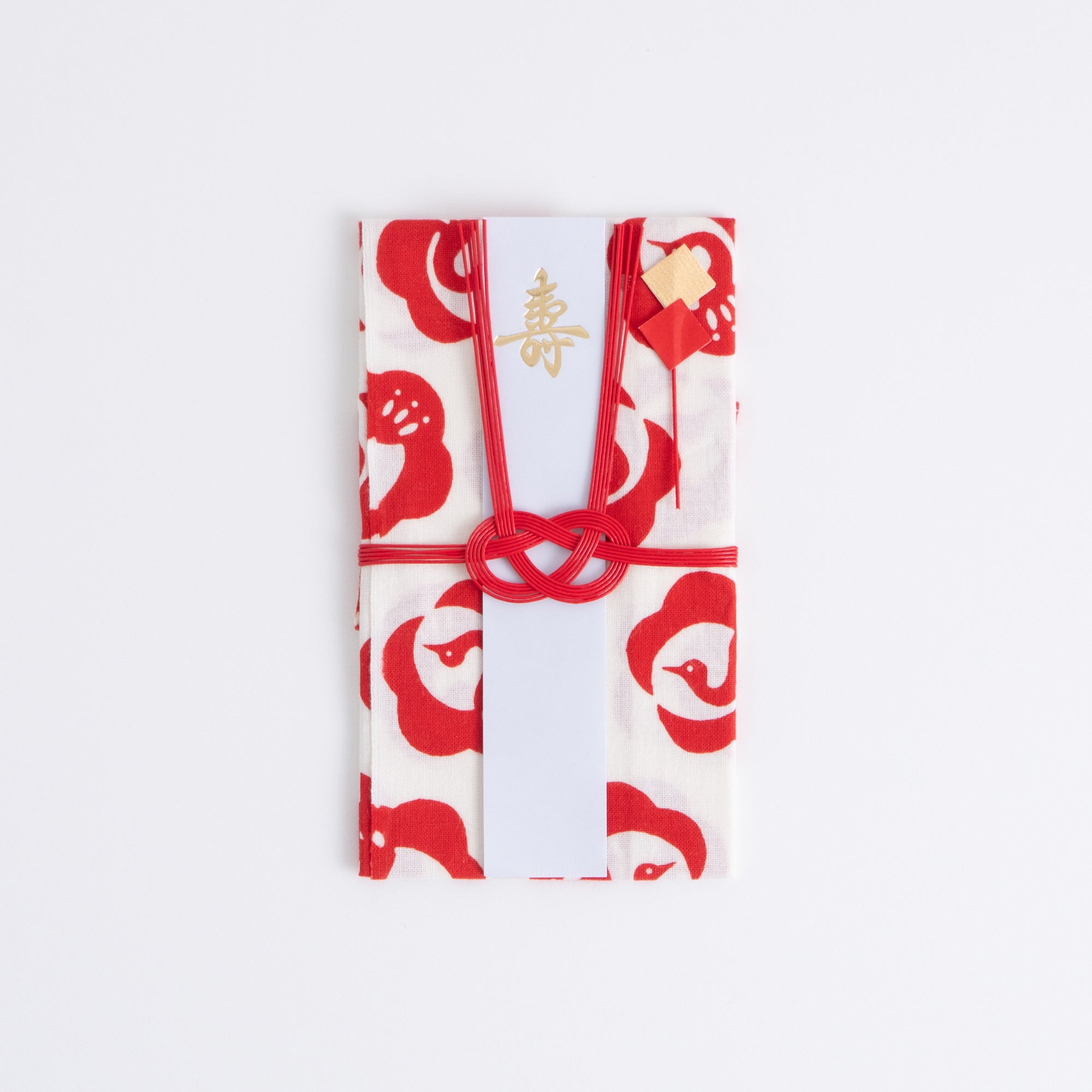 手拭祝儀袋 あわじ結び 鶴まる梅