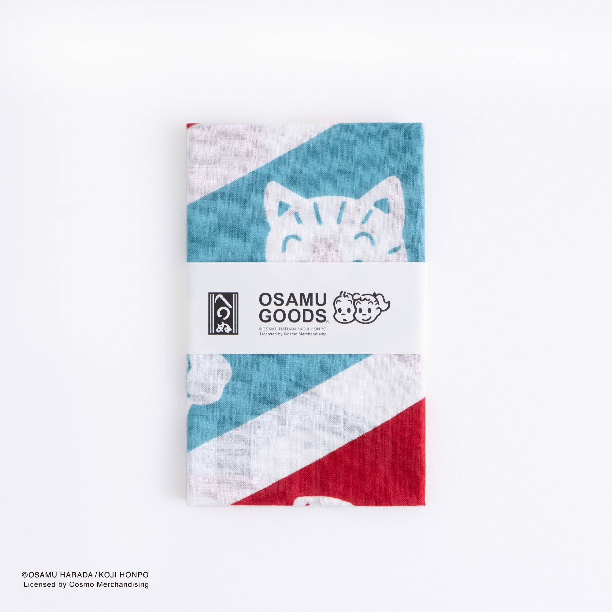 【お一人様3点まで】OSAMU GOODS てぬぐい フレンズ ボーダー