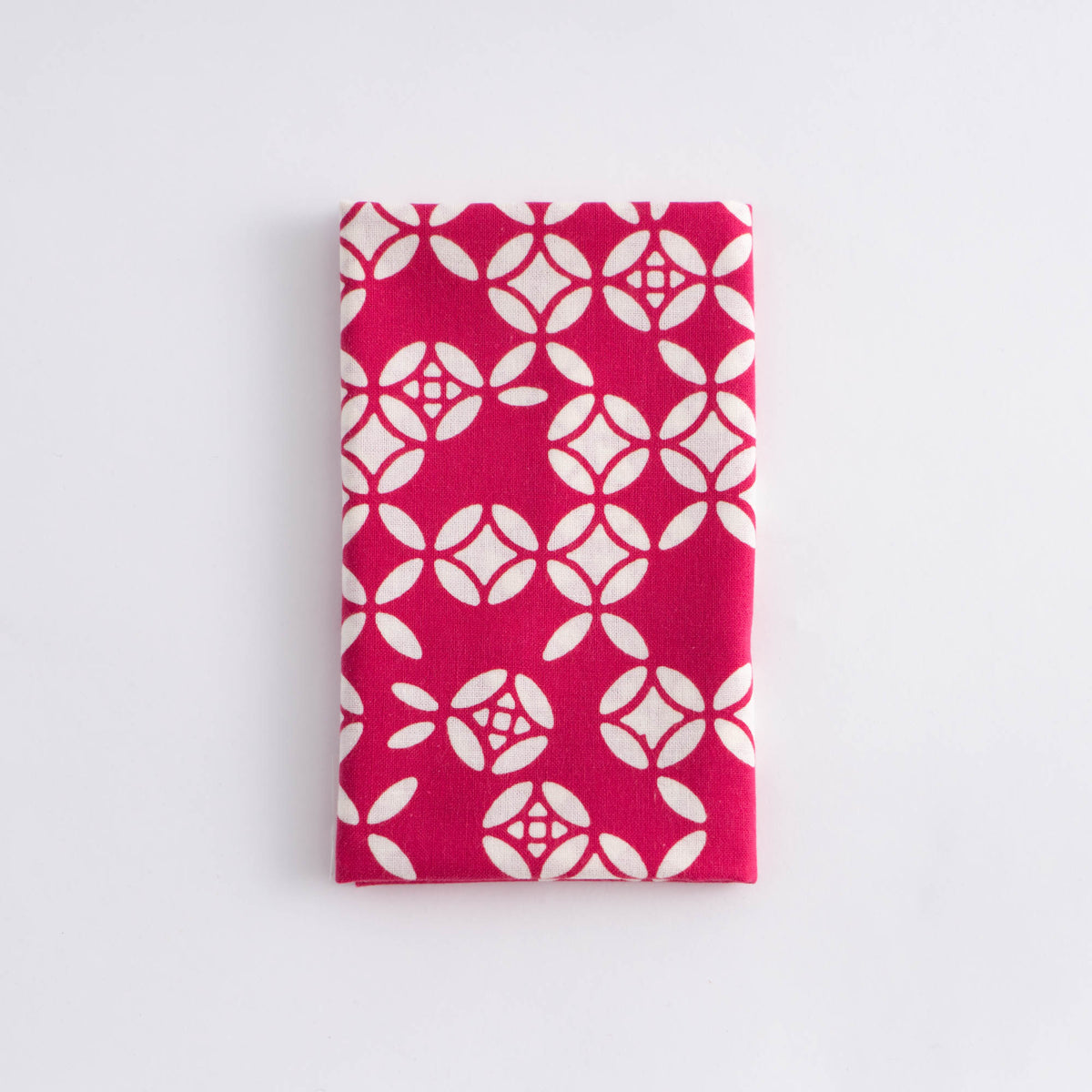 nugoo 手ぬぐい　ボトル包み　薔薇　薄紅 ばら七宝