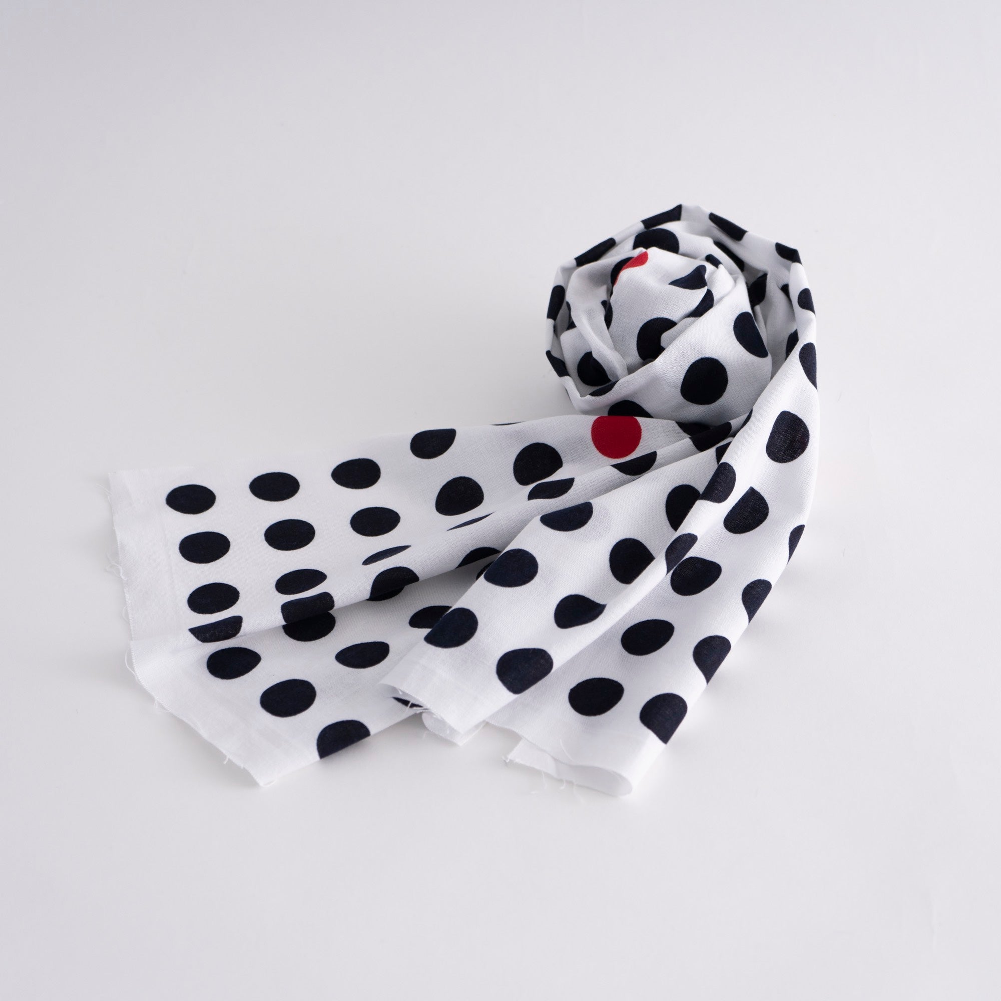 SCARF Dots White